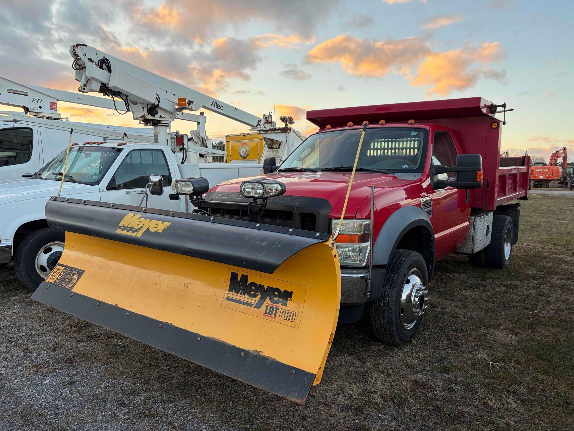 2009 Ford F450 Dump (A55272)