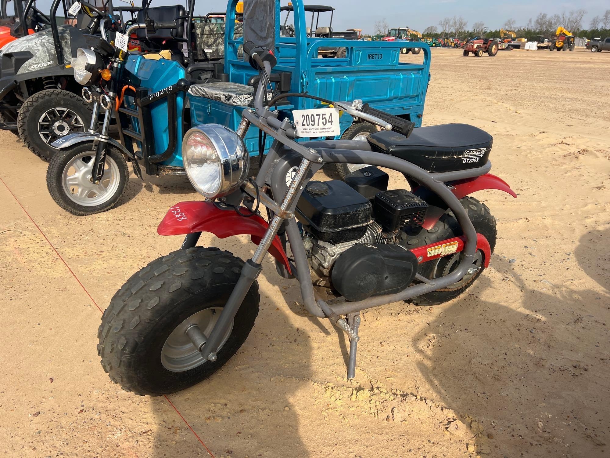 2019 COLEMAN BT200X MINI-BIKE (A64280)