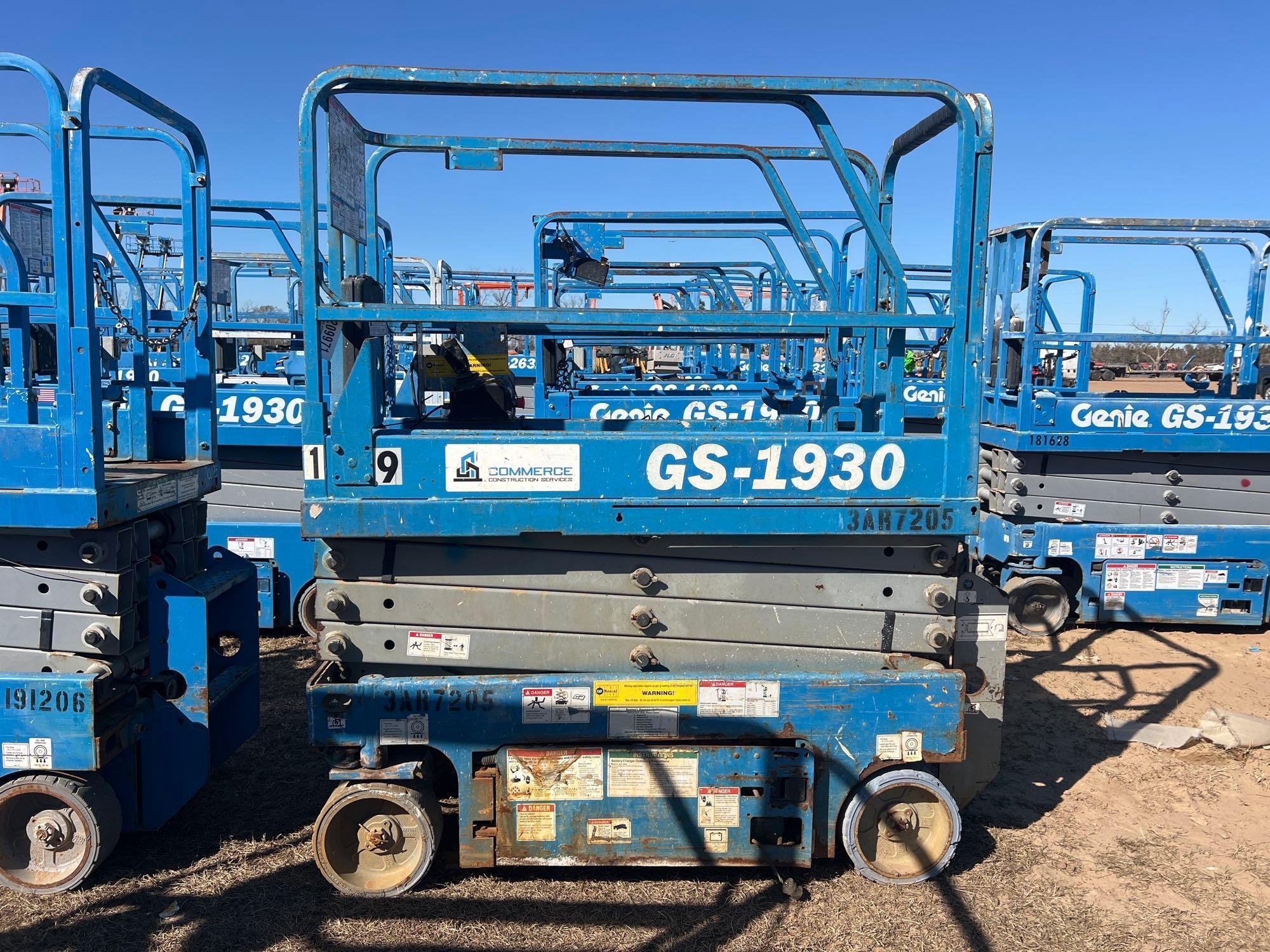 GENIE GS-1930 ELECTRIC SCISSOR LIFT (A62129)