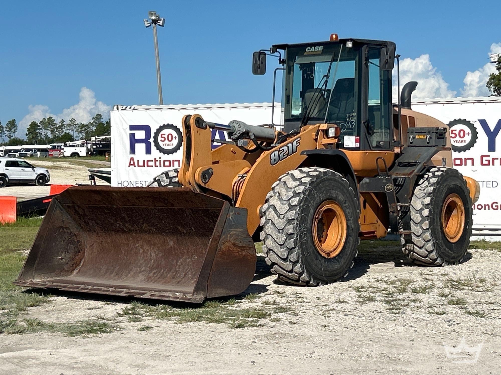 2016 Case 821F Articulated Wheel Loader (A55851)