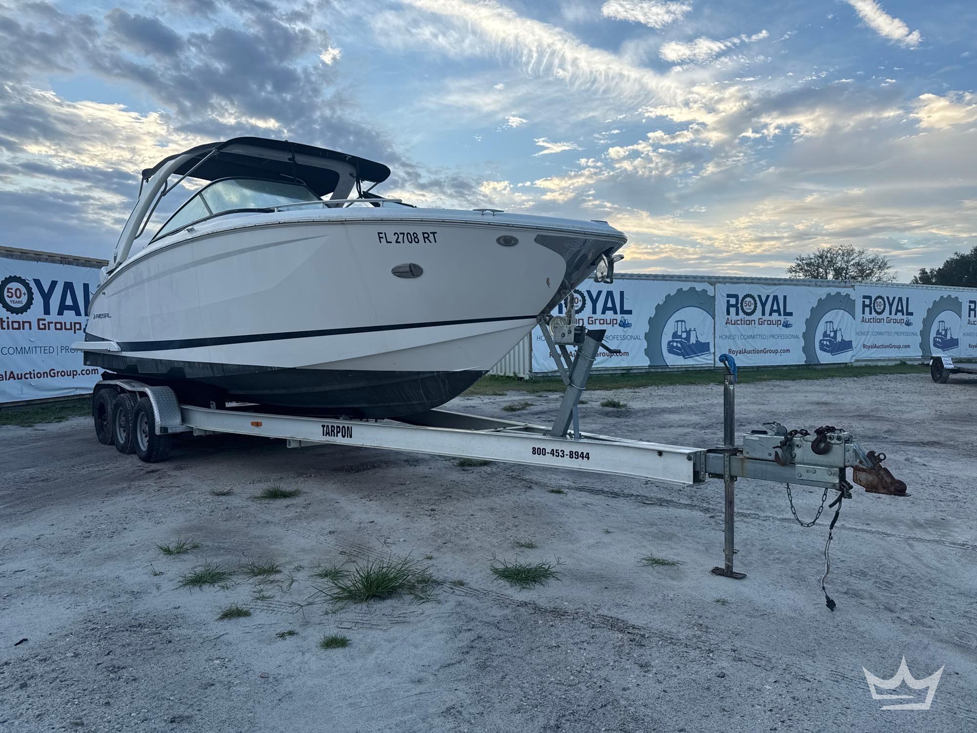 2018 Regal 29OBX 29ft Yacht with 34ft Trailer (A59231)