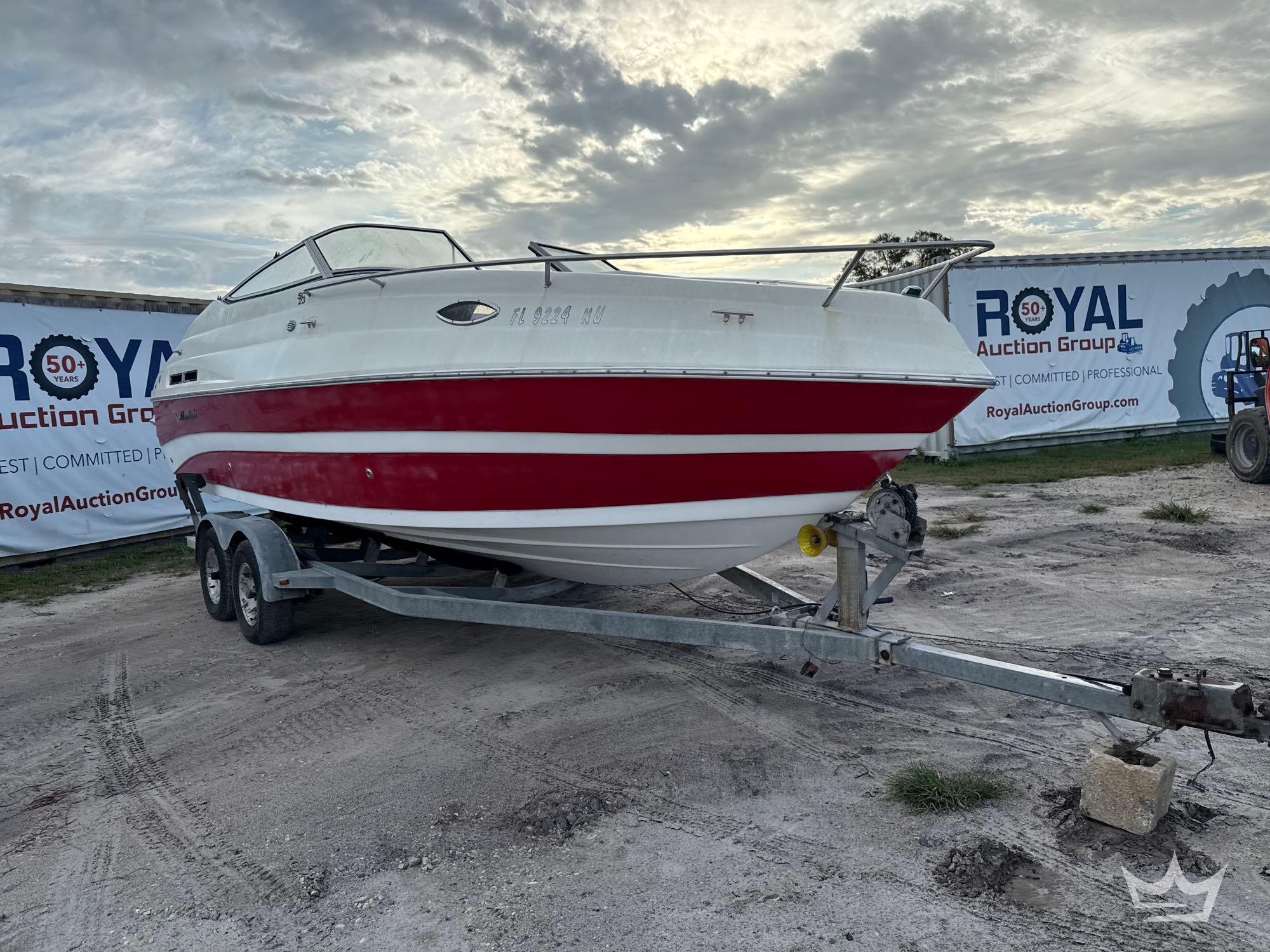 2009 Mariah SC23 23ft. Cabin Cruiser with T/A Boat Trailer (A59231)