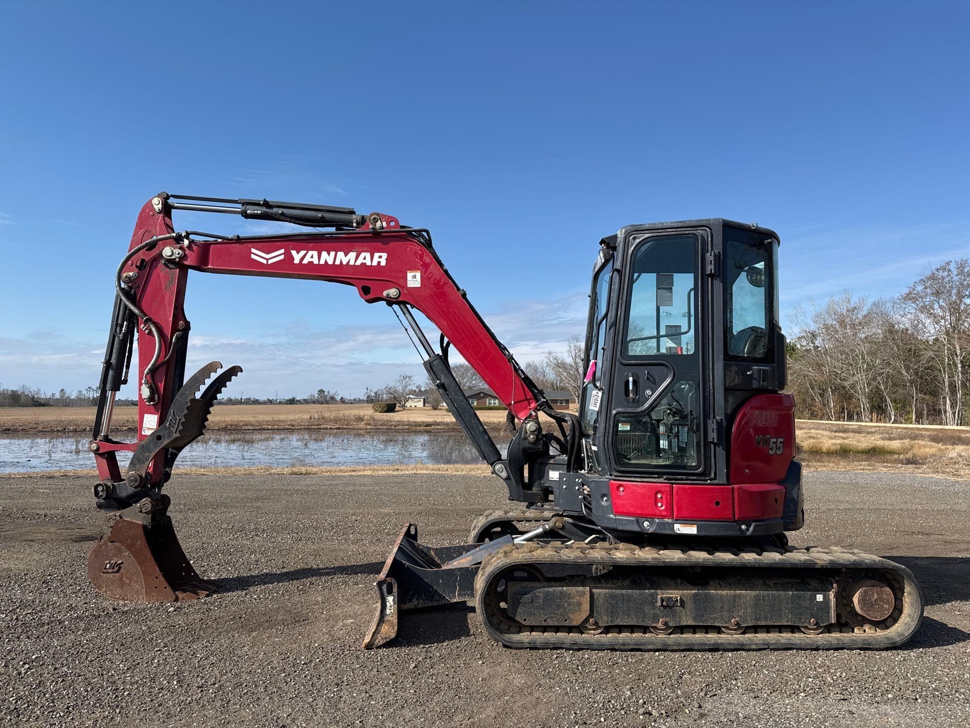 YANMAR VIO55-6A EXCAVATOR (A63276)
