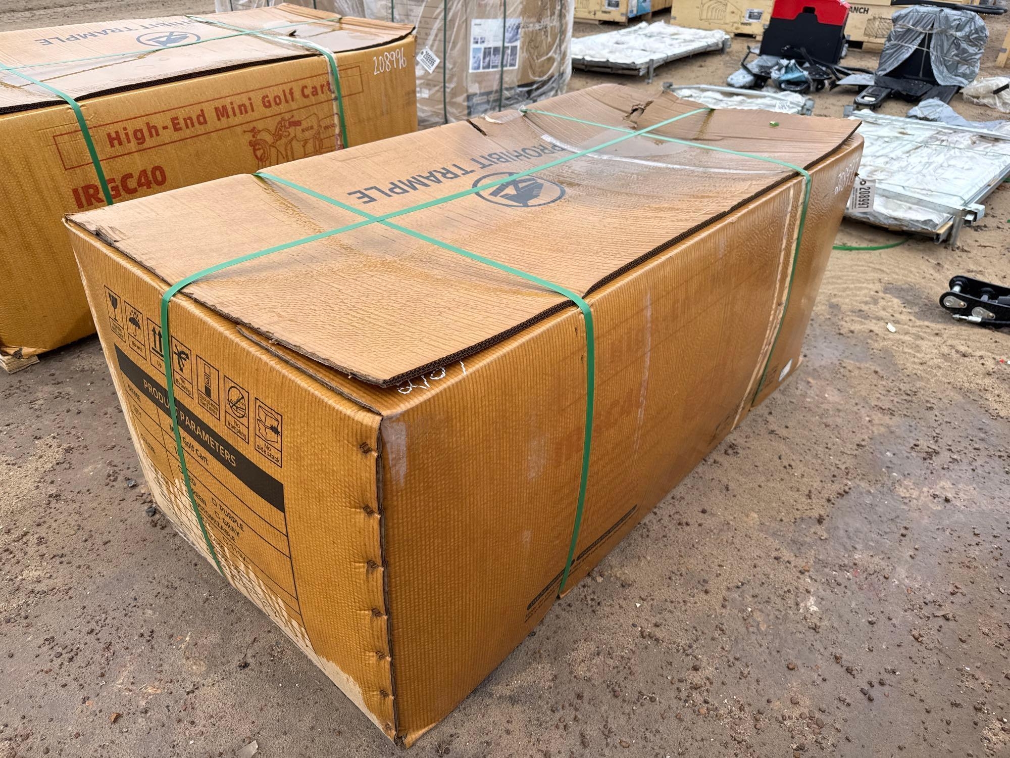 UNUSED IRGC40 HIGH-END ELECTRIC MINI GOLF CART (A62131)