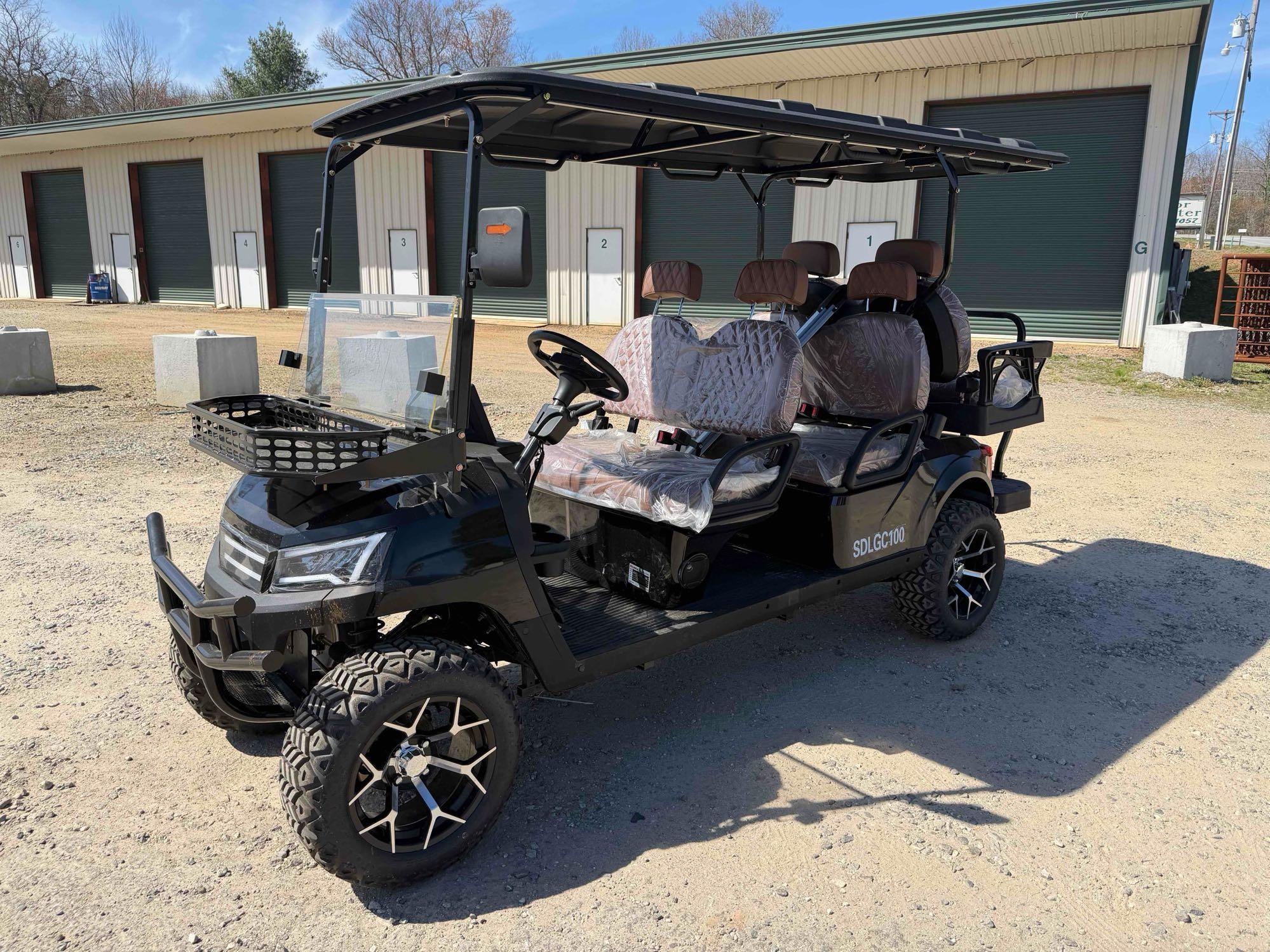 2025 New 6 Seater Electric Golf Cart (A65579)
