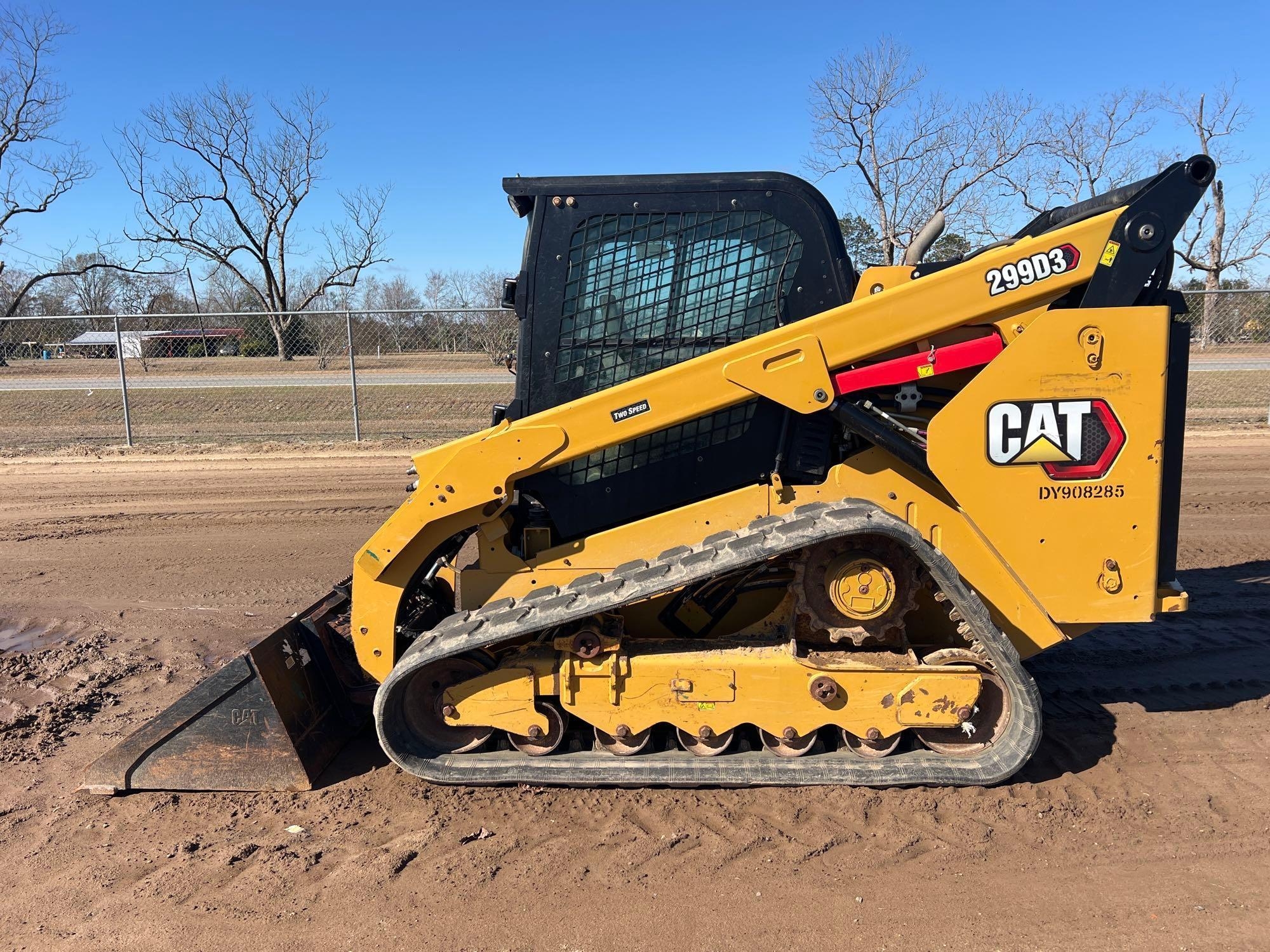 2022 CATERPILLAR 299D3 SKID STEER (A62129)