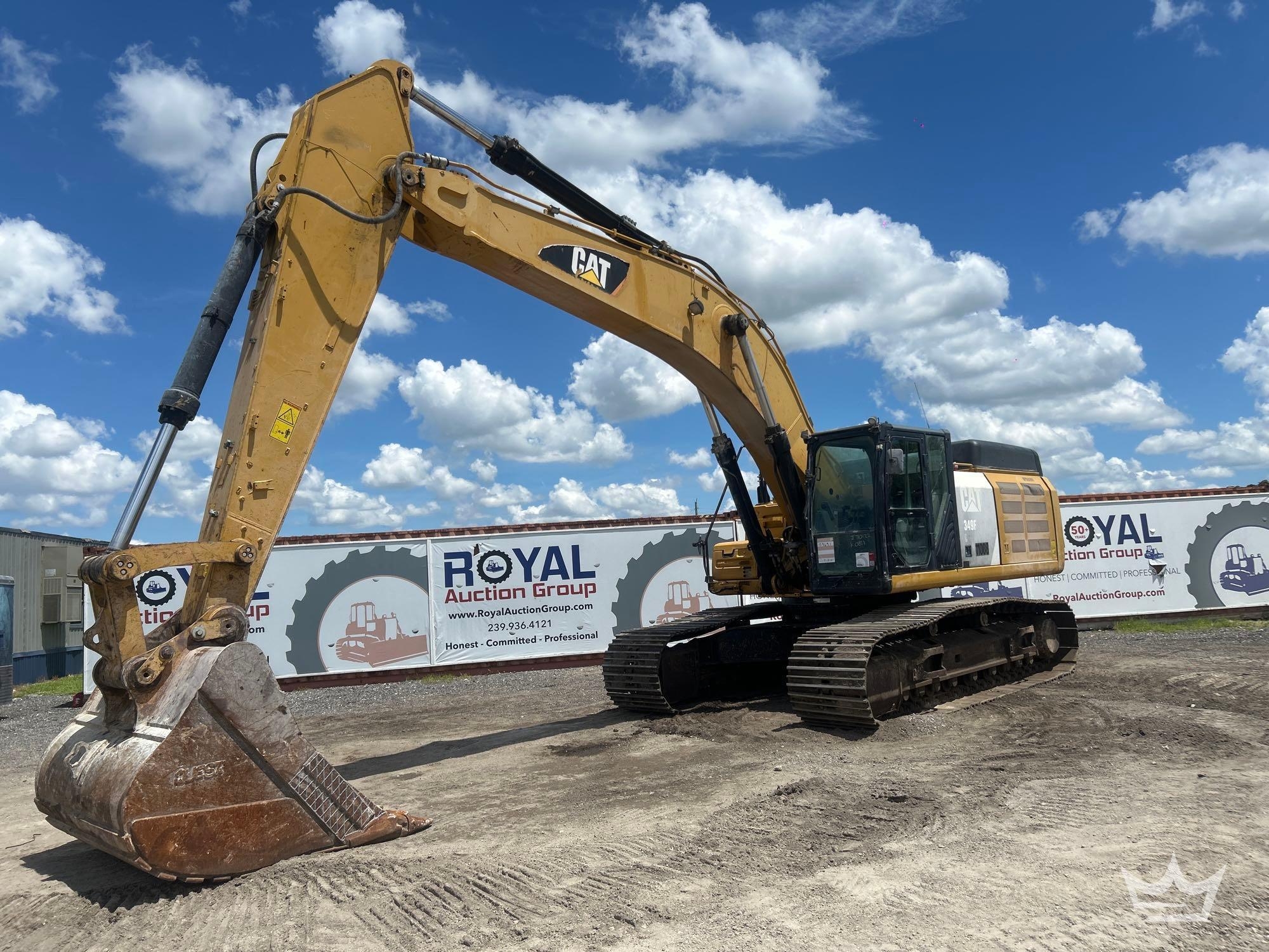 2016 Caterpillar 349FL Hydraulic Excavator (A56857)