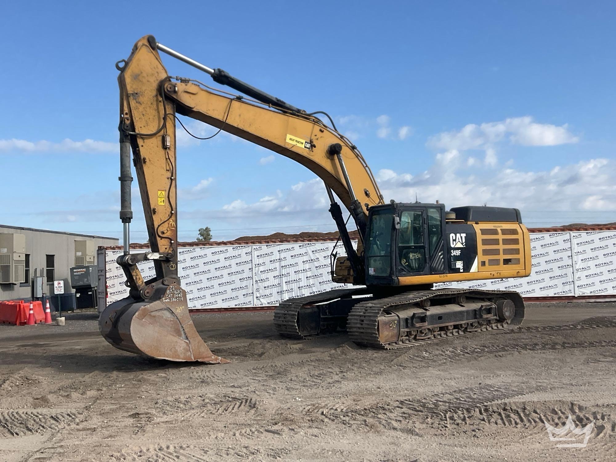 2019 Caterpillar 349FL Hydraulic Excavator (A61572)
