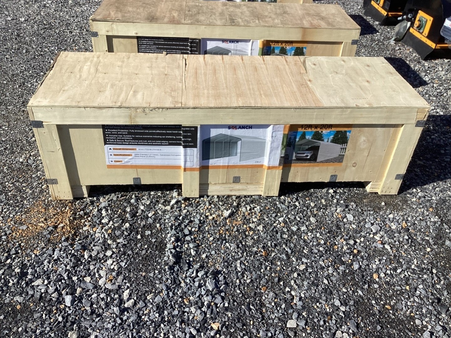 12x20 Metal Carport (A64047)