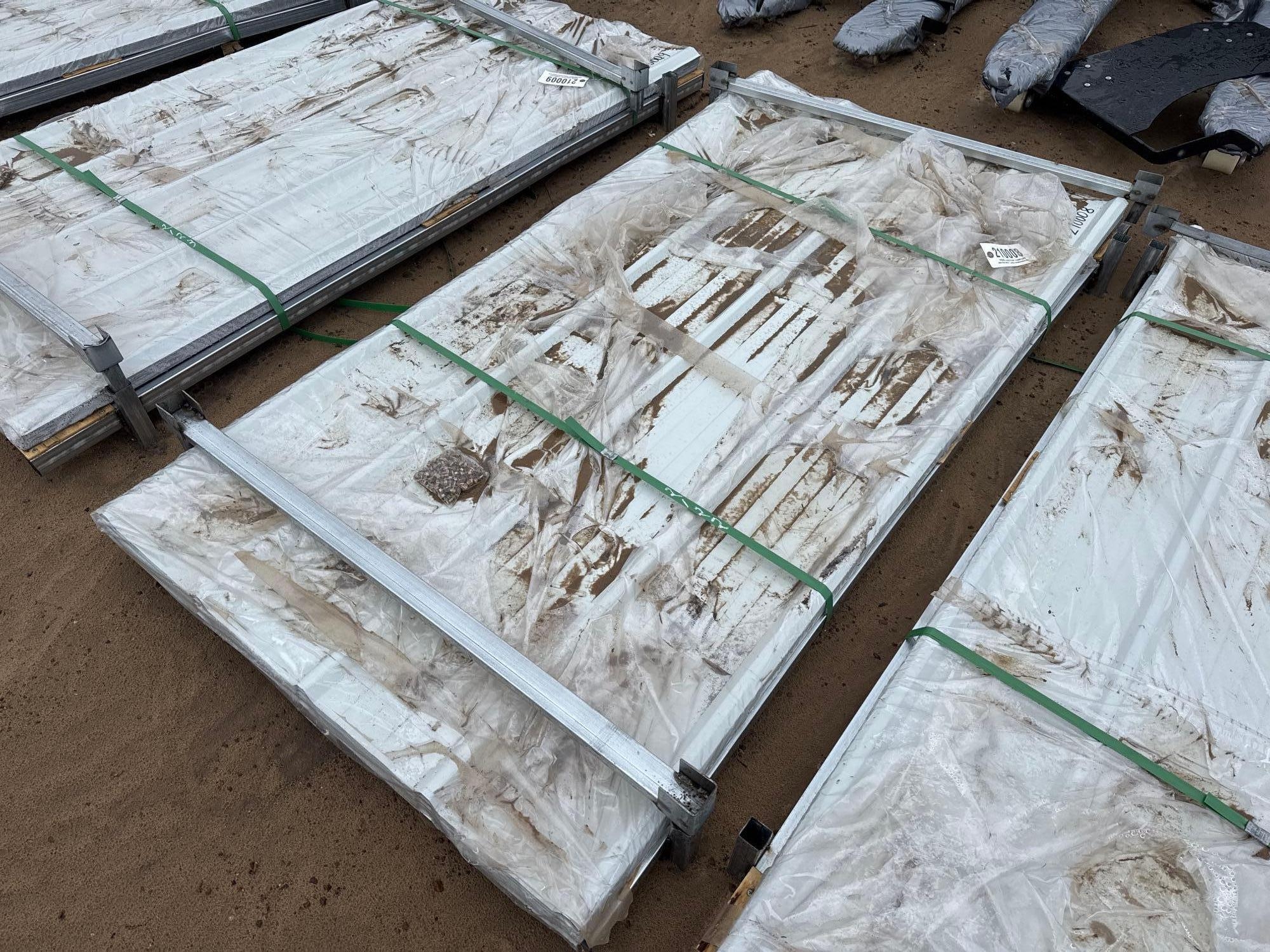 (APPROX. 100) UNUSED SDLANCH 6' CORRUGATED STEEL (A62131)