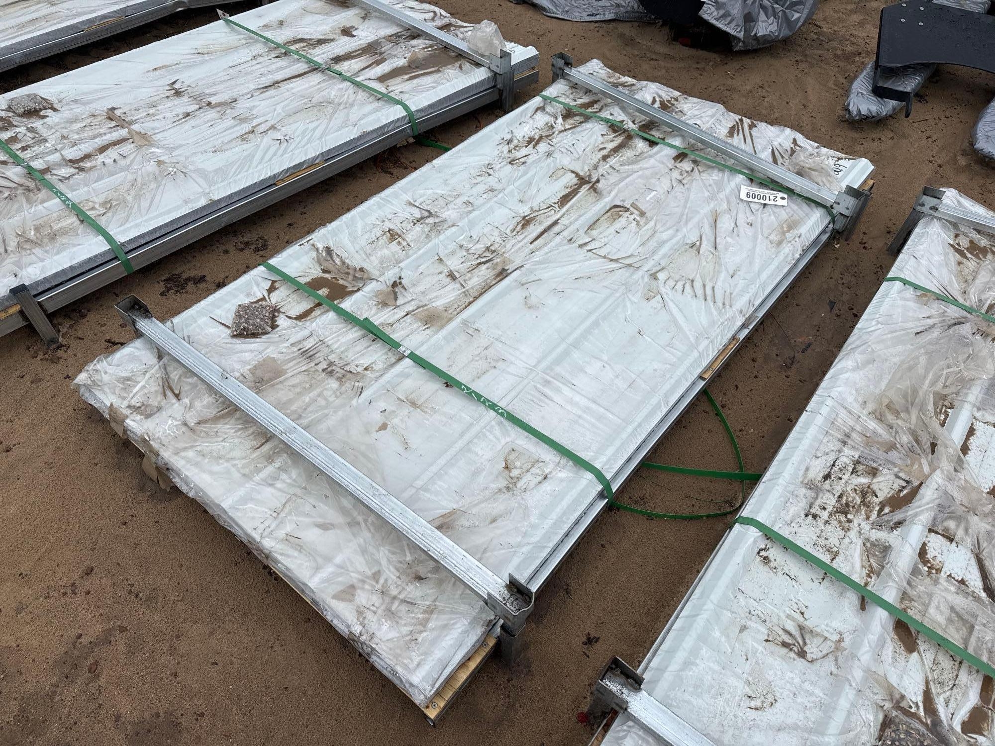 (APPROX. 100) UNUSED SDLANCH 6' CORRUGATED STEEL (A62131)