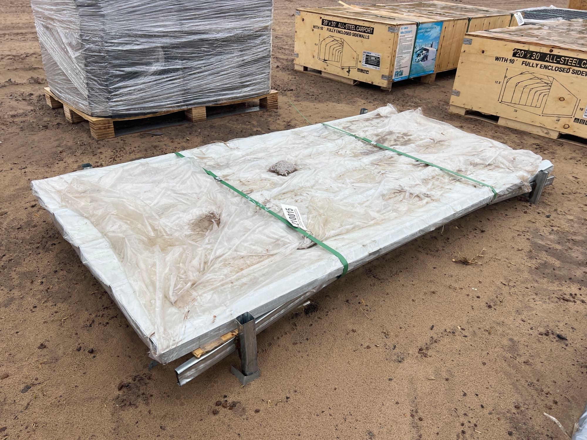 (APPROX. 100) UNUSED SDLANCH 6' CORRUGATED STEEL (A62131)