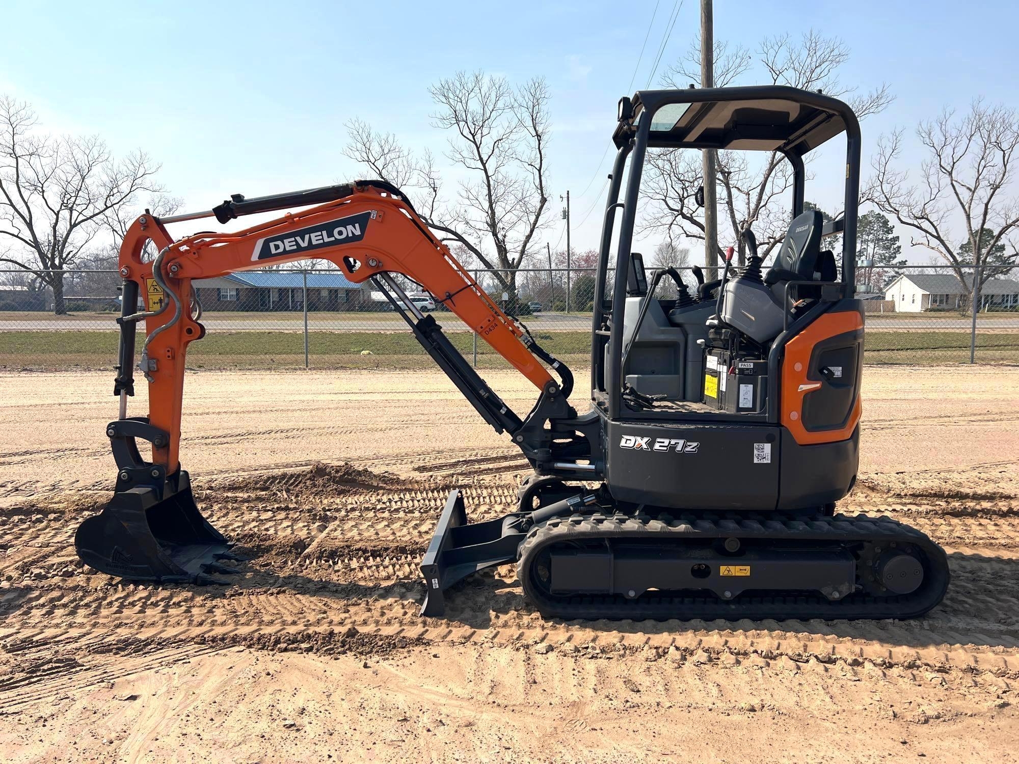 2026 DEVELON DX27Z-7 EXCAVATOR (A64279)
