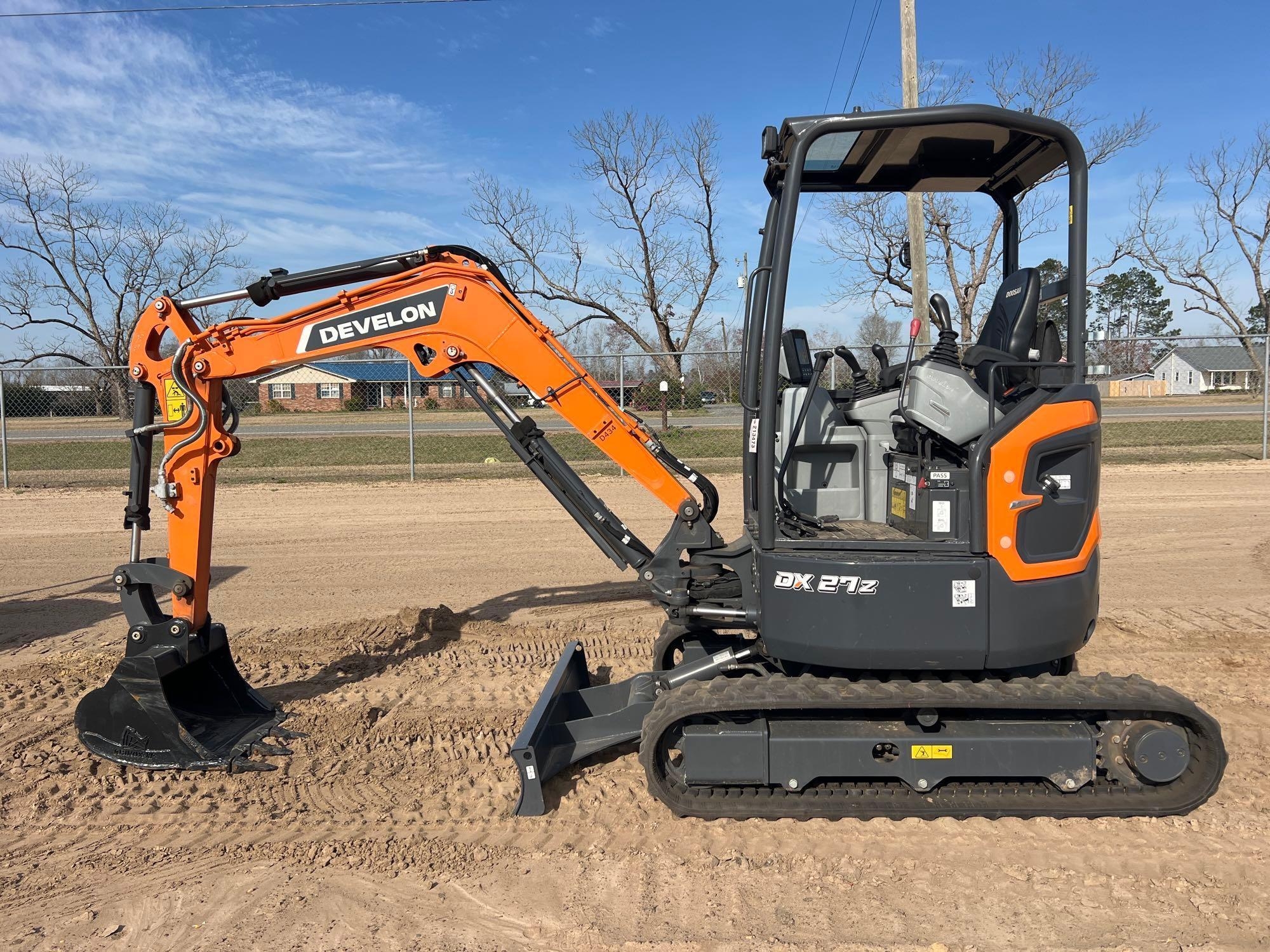 2026 DEVELON DX27Z-7 EXCAVATOR (A65053)
