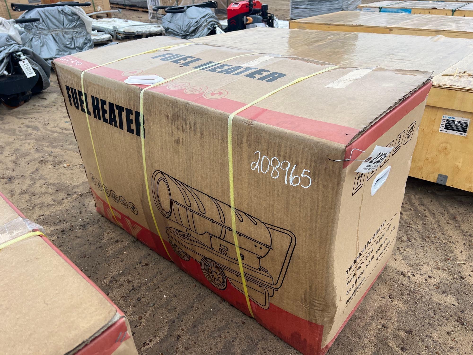 UNUSED MGY-100KW FUEL HEATER (A62131)