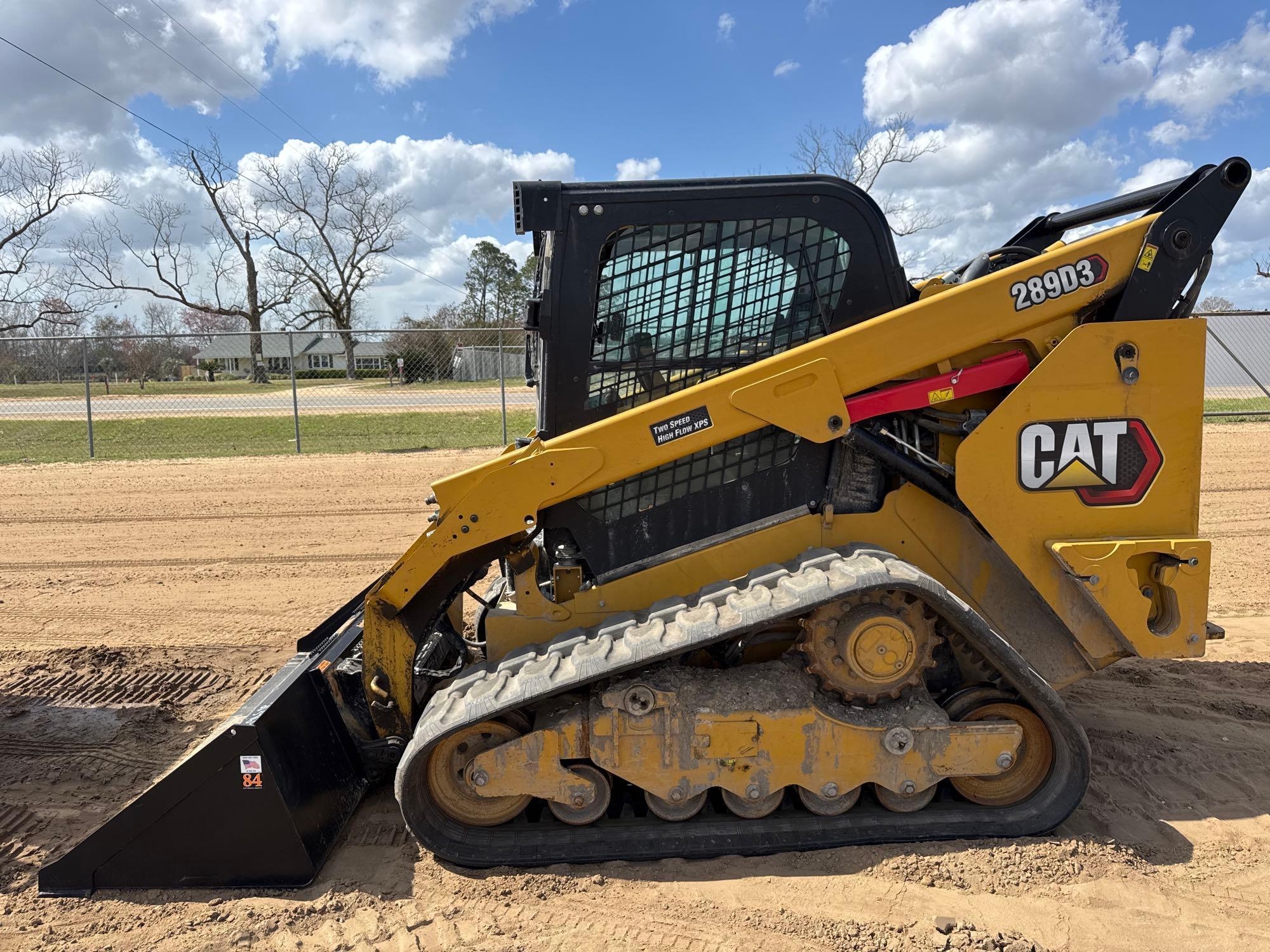 2022 CATERPILLAR 289D3 SKID STEER (A64279)