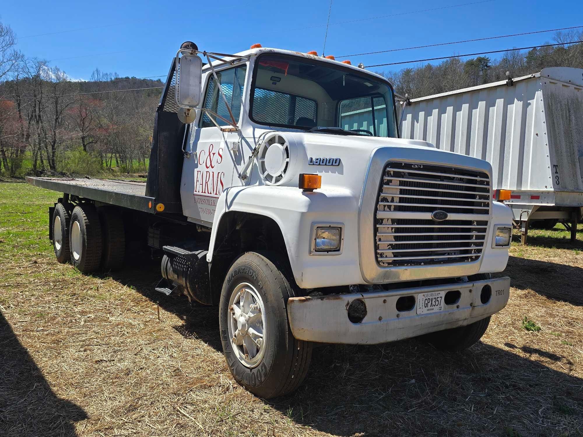 1987 FORD F-8000 ROLLBACK TRUCK (A64277)