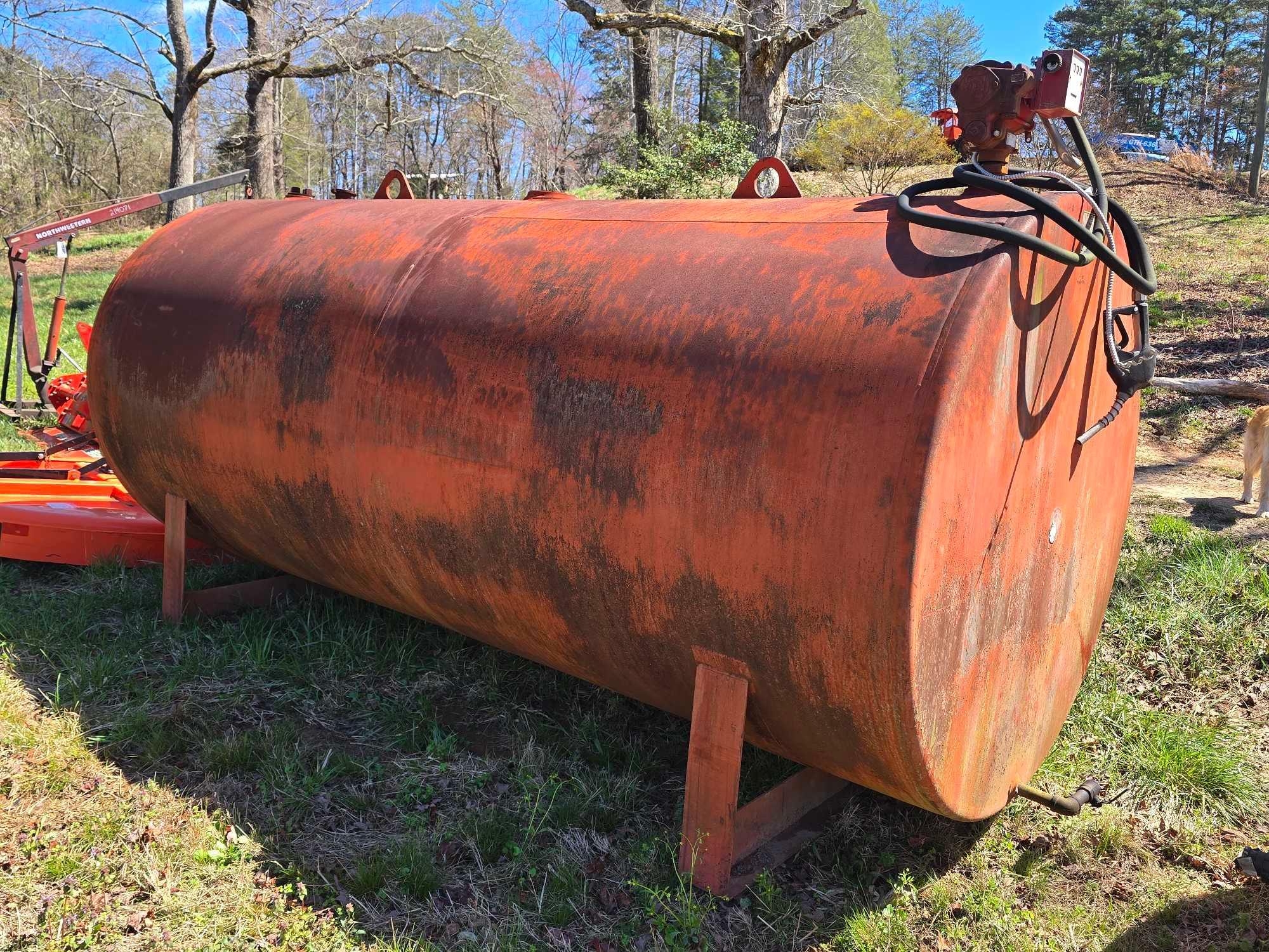 200 GALLON FUEL TANK W/ 120V PUMP (A64277)