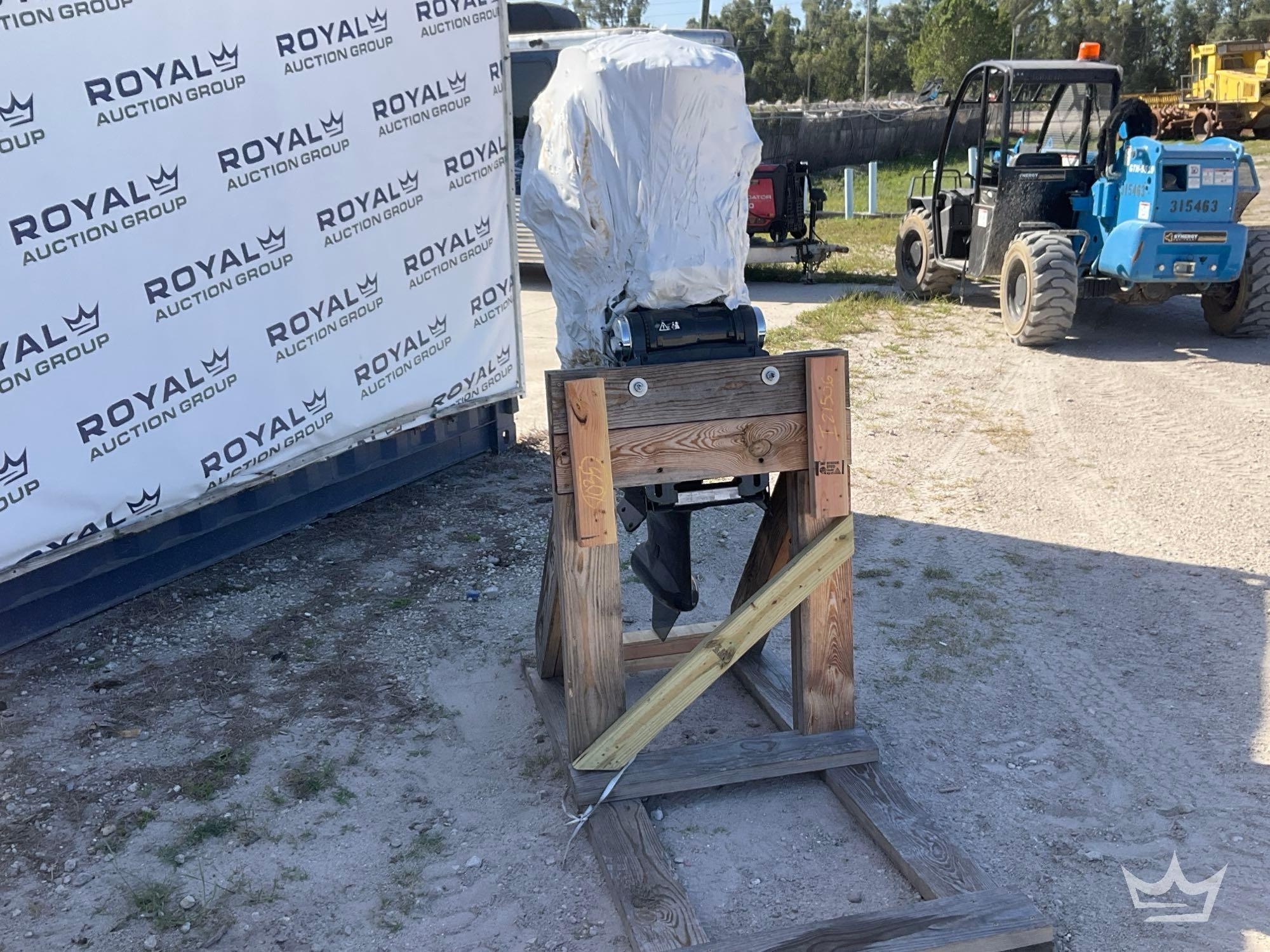 2015 Bombardier Evinrude 200HP Outboard Boat Motor (A66738)