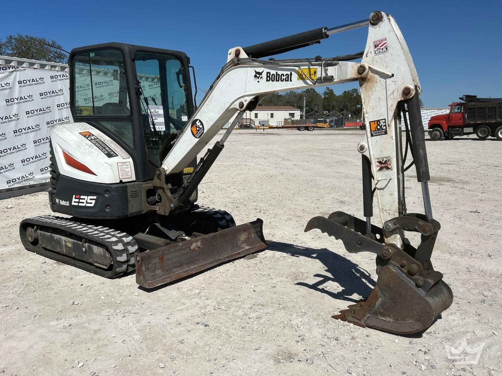 2018 Bobcat E35i Mini Excavator (A61572)