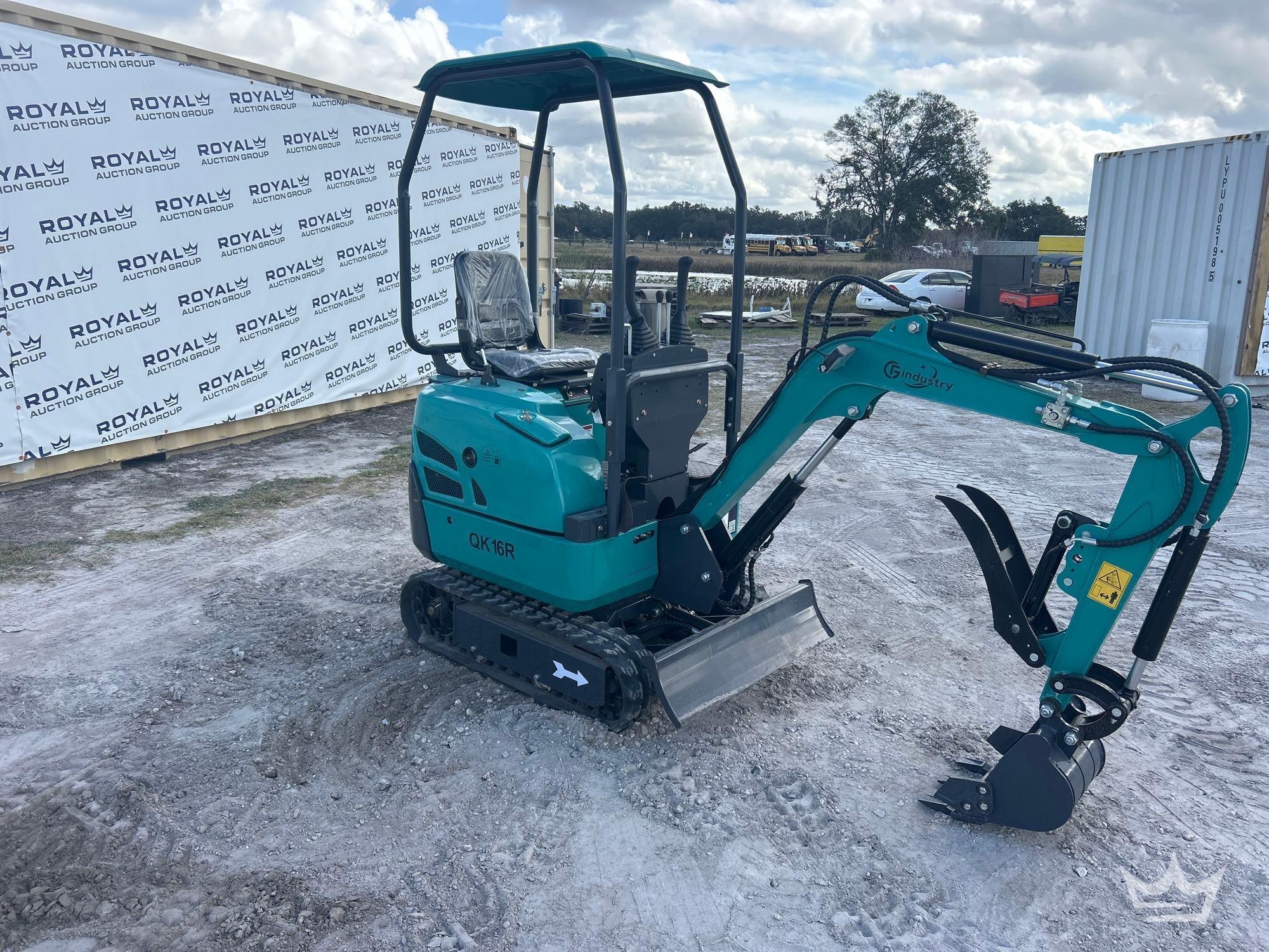 Unused 2025 CFG Industrial QK16R Mini Excavator (A59228)