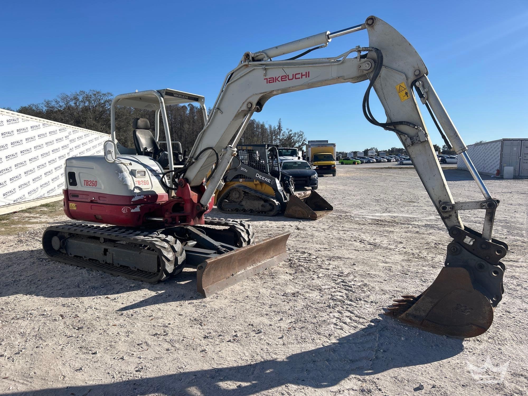 2014 Takeuchi TB260 Midi Excavator (A64553)