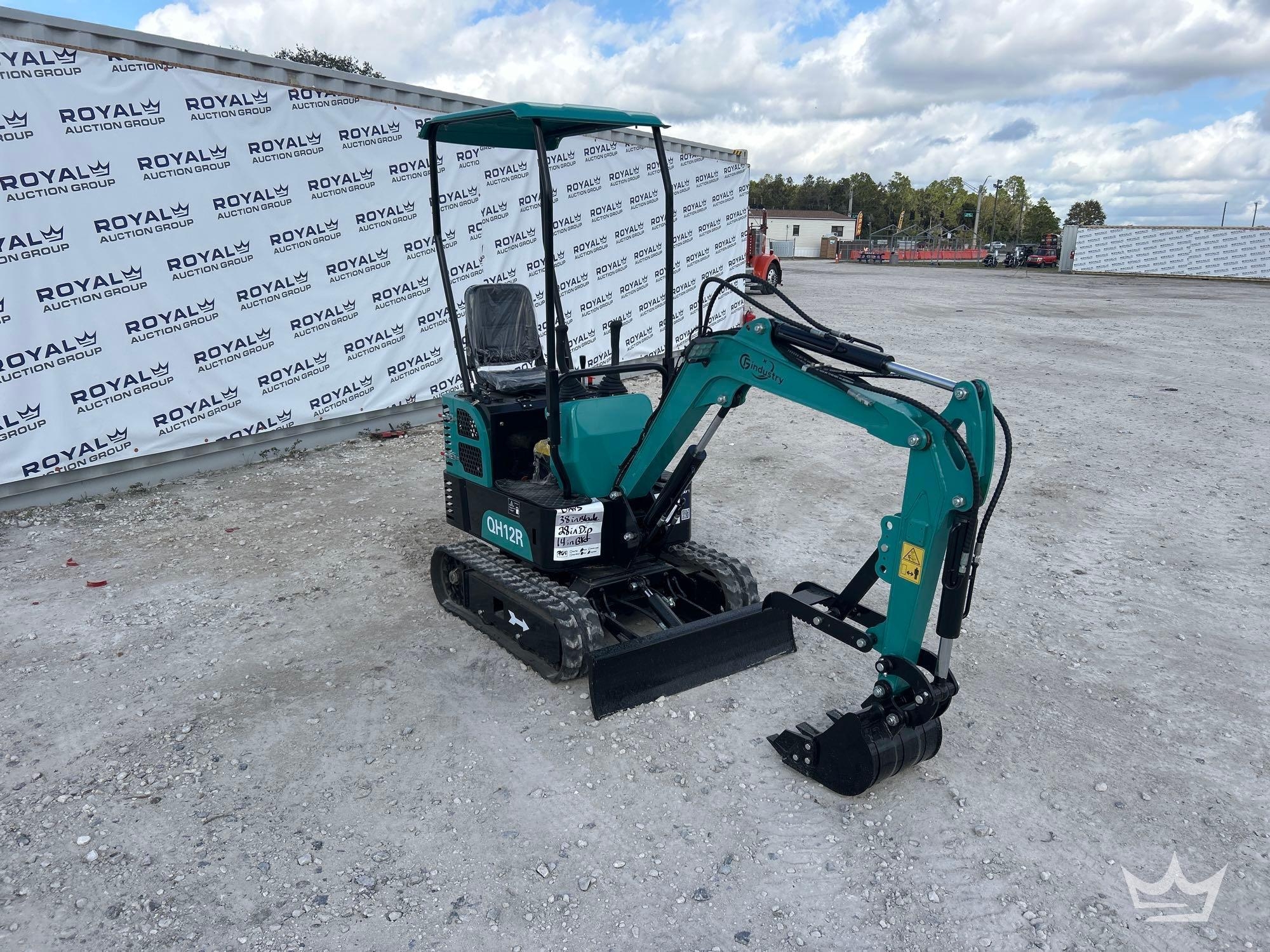 Unused 2025 CFG Industrial QH12R Mini Excavator (A59228)