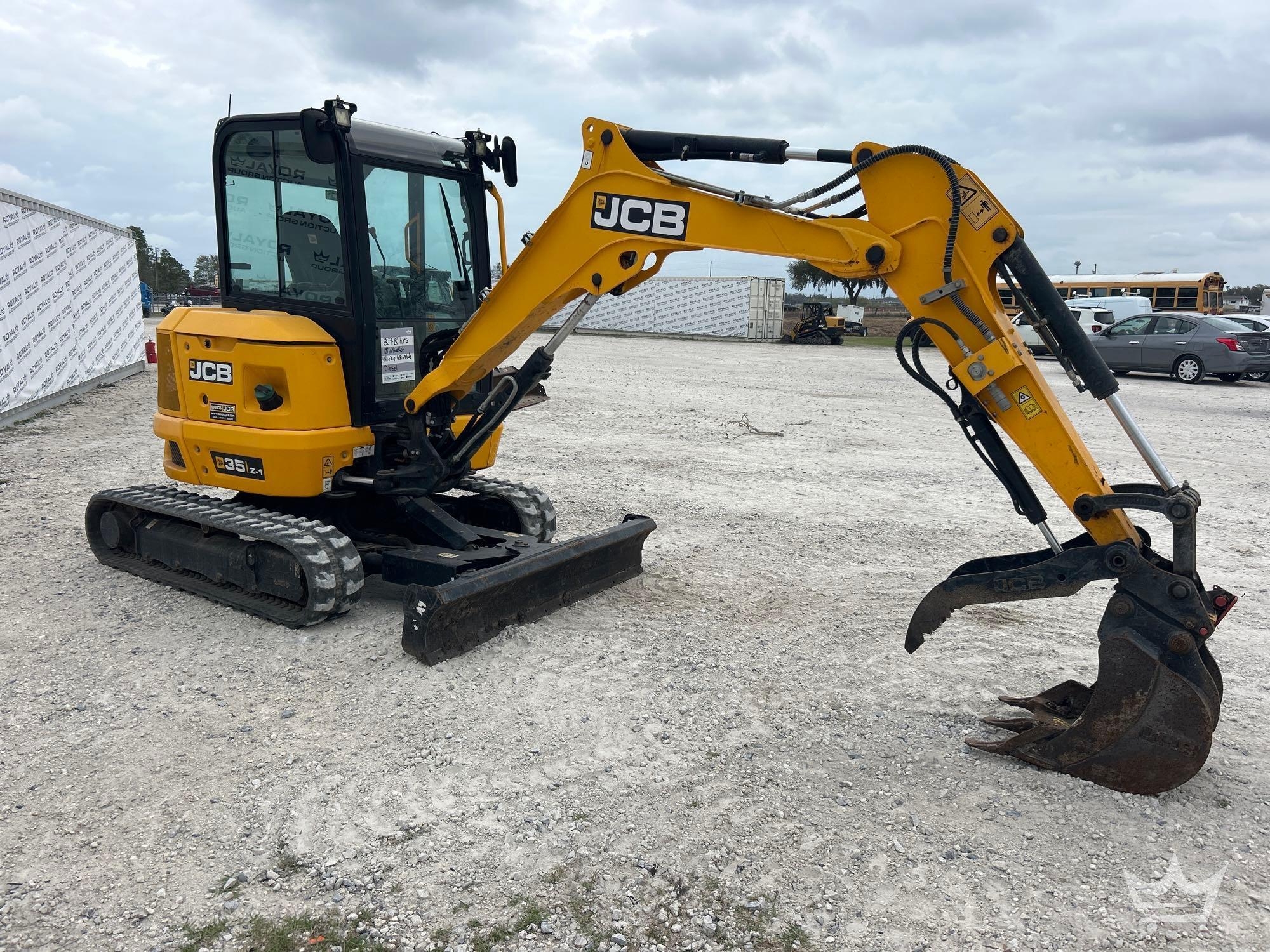 2021 JCB 35Z-1 Mini Excavator (A64553)