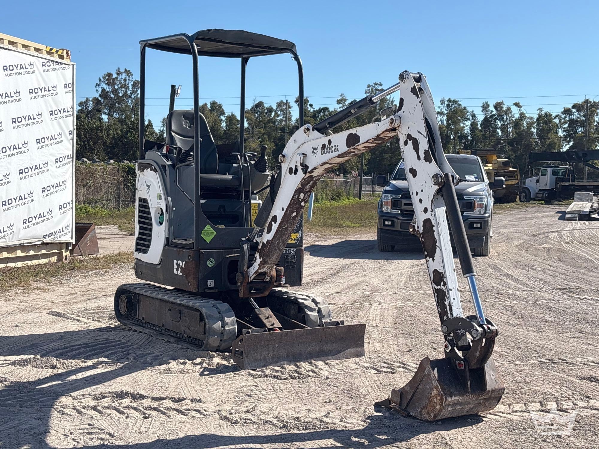 2016 Bobcat E20 Mini Exacavtor (A61572)