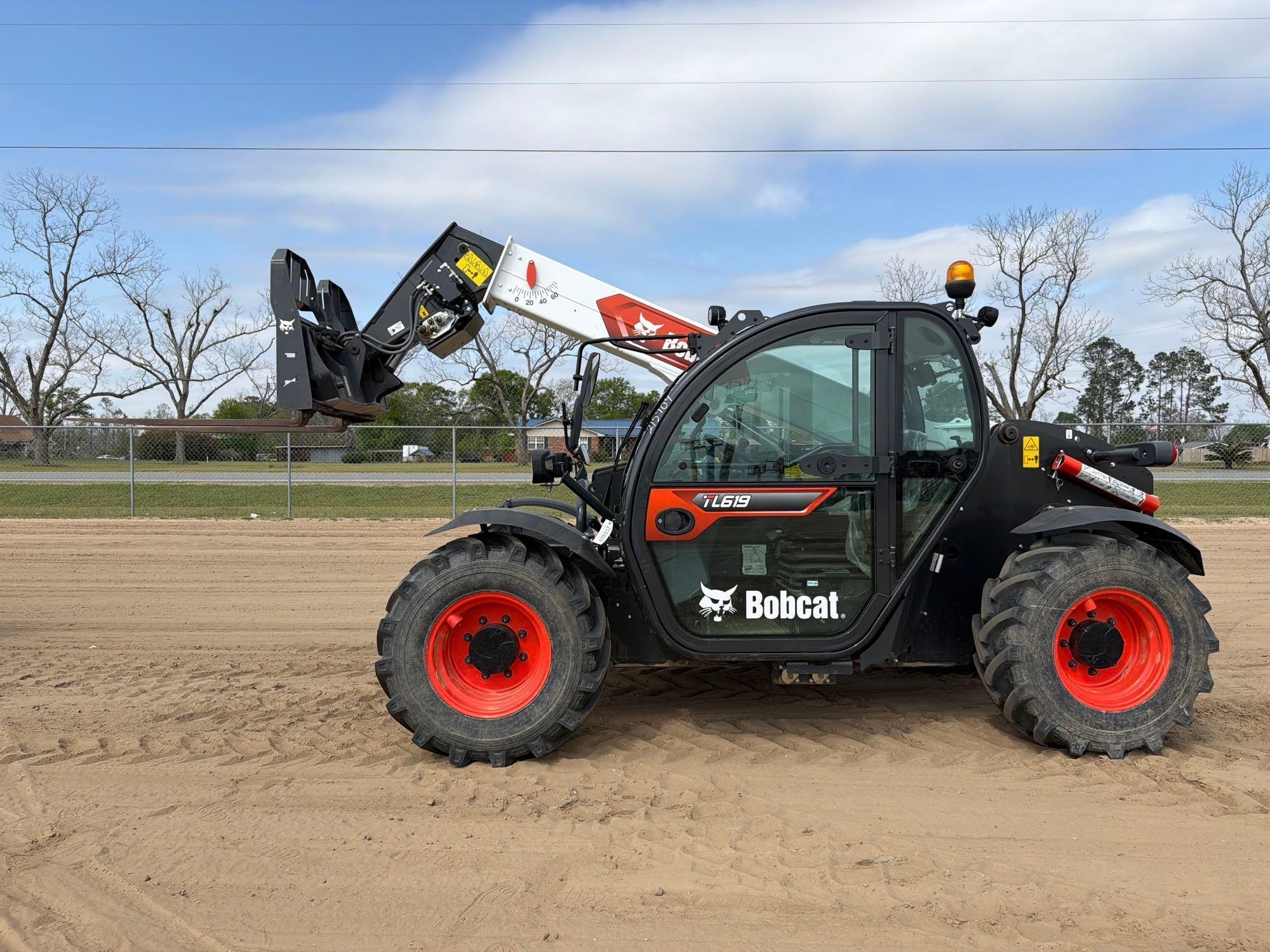 2024 BOBCAT TL619 TELESCOPIC FORKLIFT (A65053)