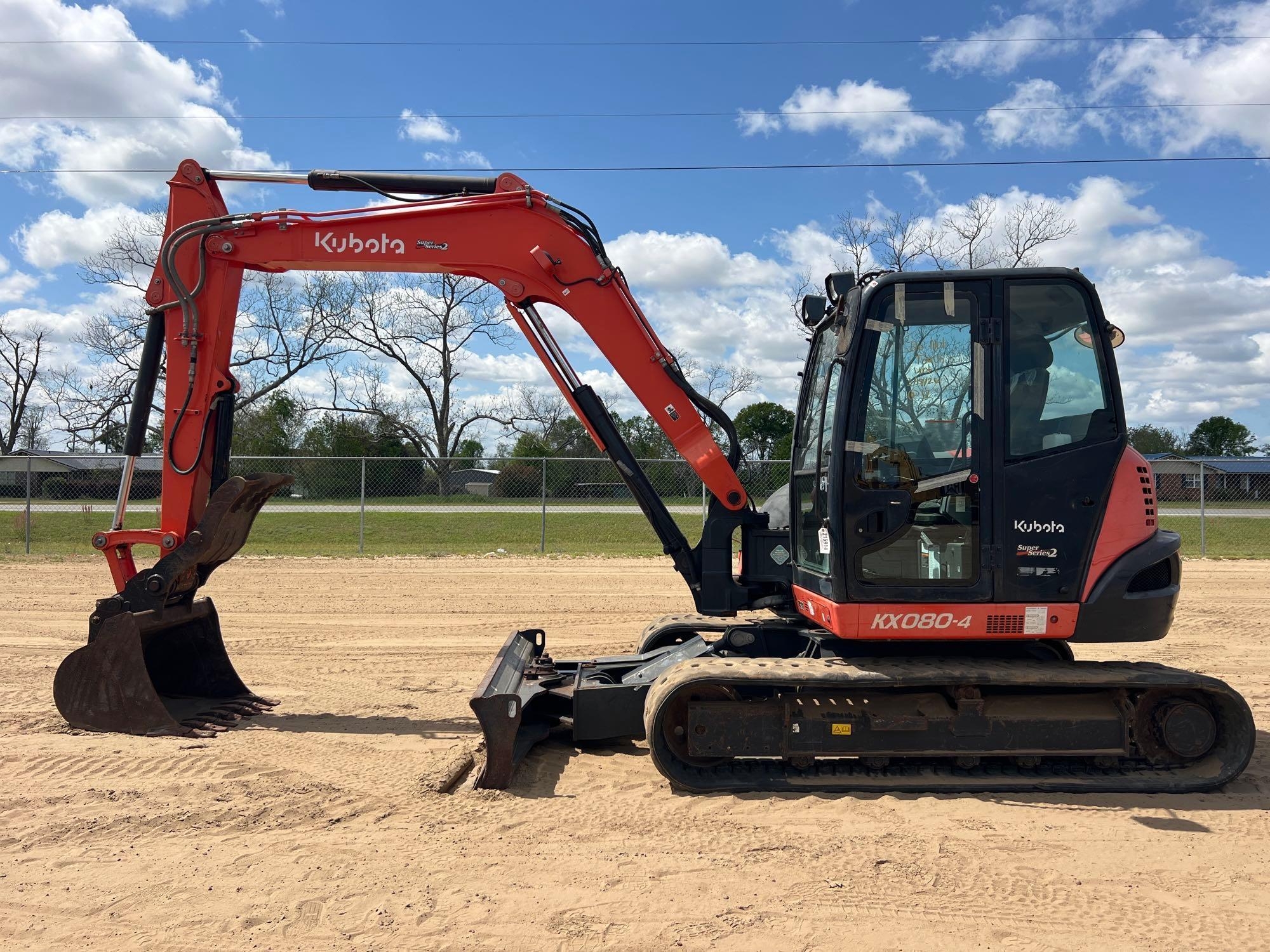 2021 KUBOTA KX080-4 SUPER SERIES 2 EXCAVATOR (A65053)