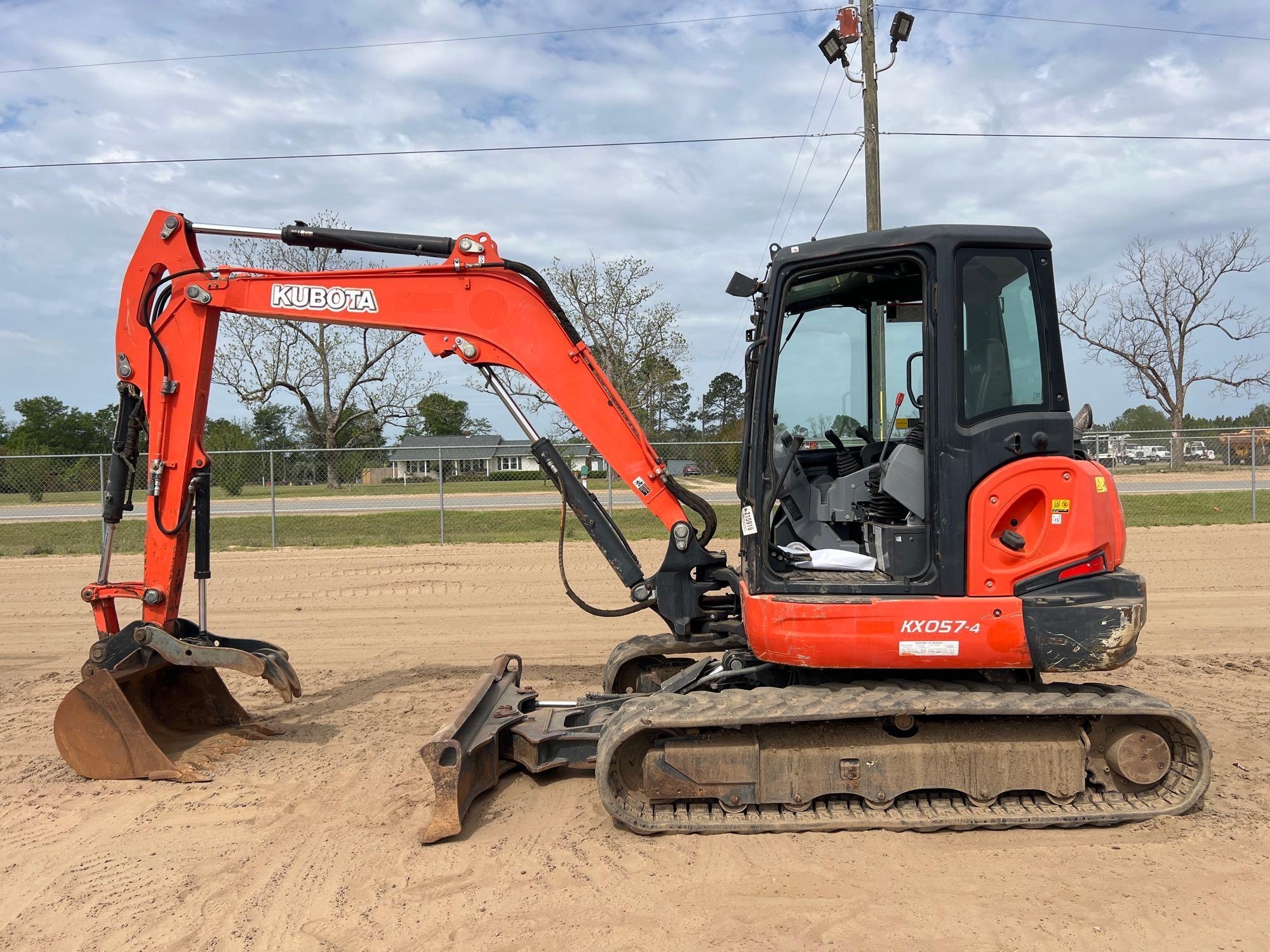 2017 KUBOTA KX054-4 EXCAVATOR (A65053)