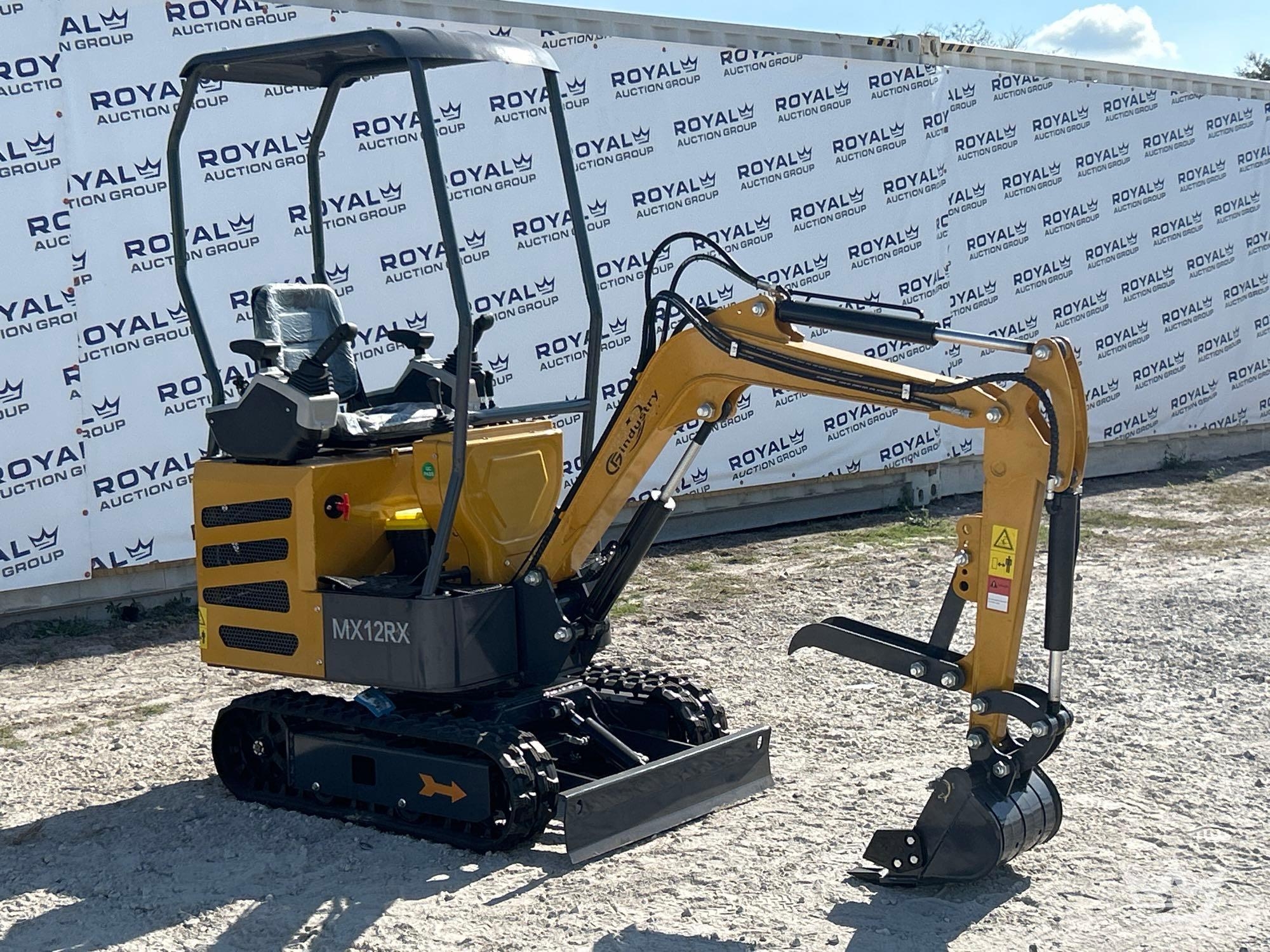 2025 CFG Industrial MX12RX Mini Excavator (A59228)