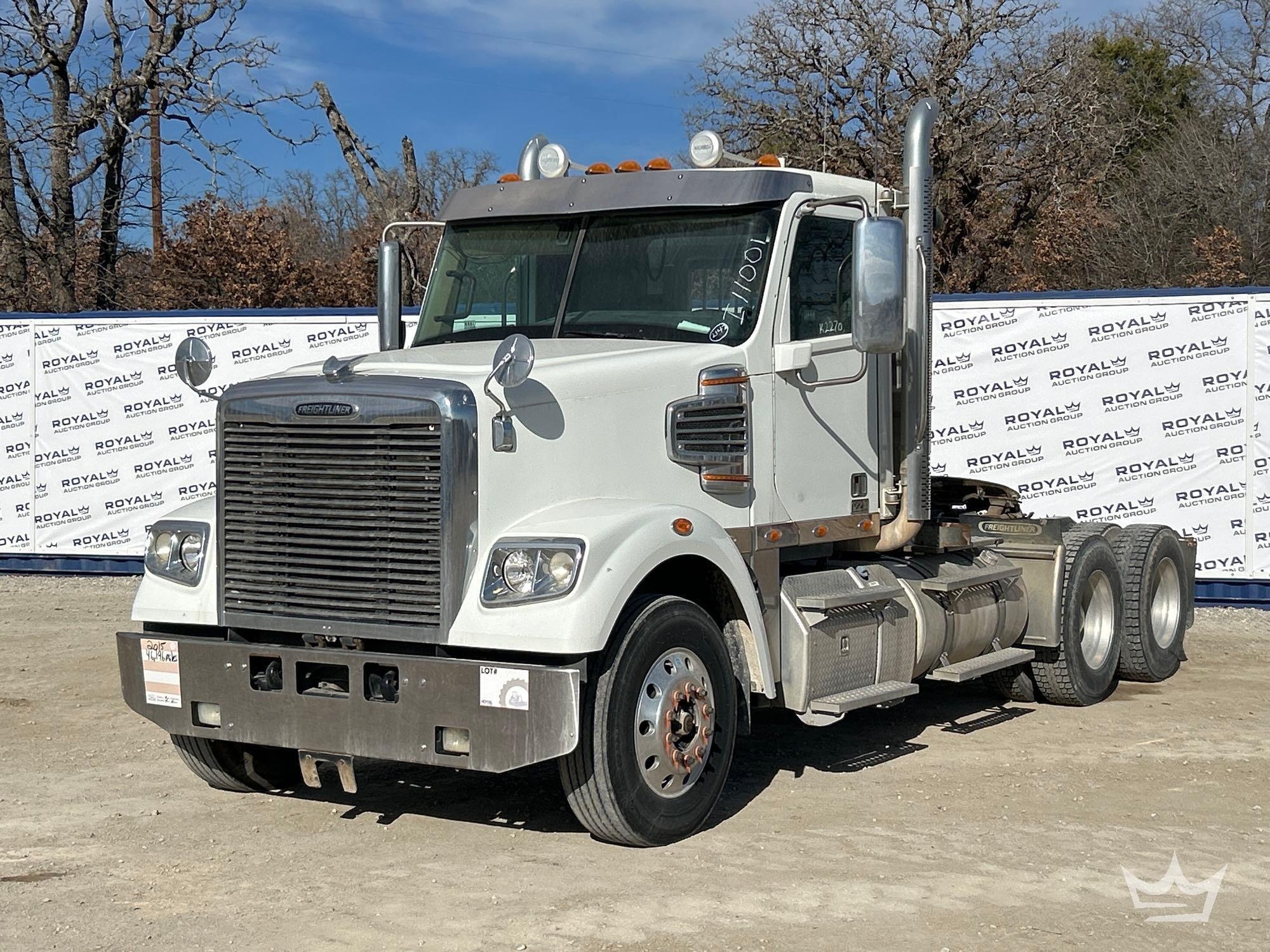 2015 Freightliner Coronado 122SD T/A Day Cab Truck Tractor (A60352)