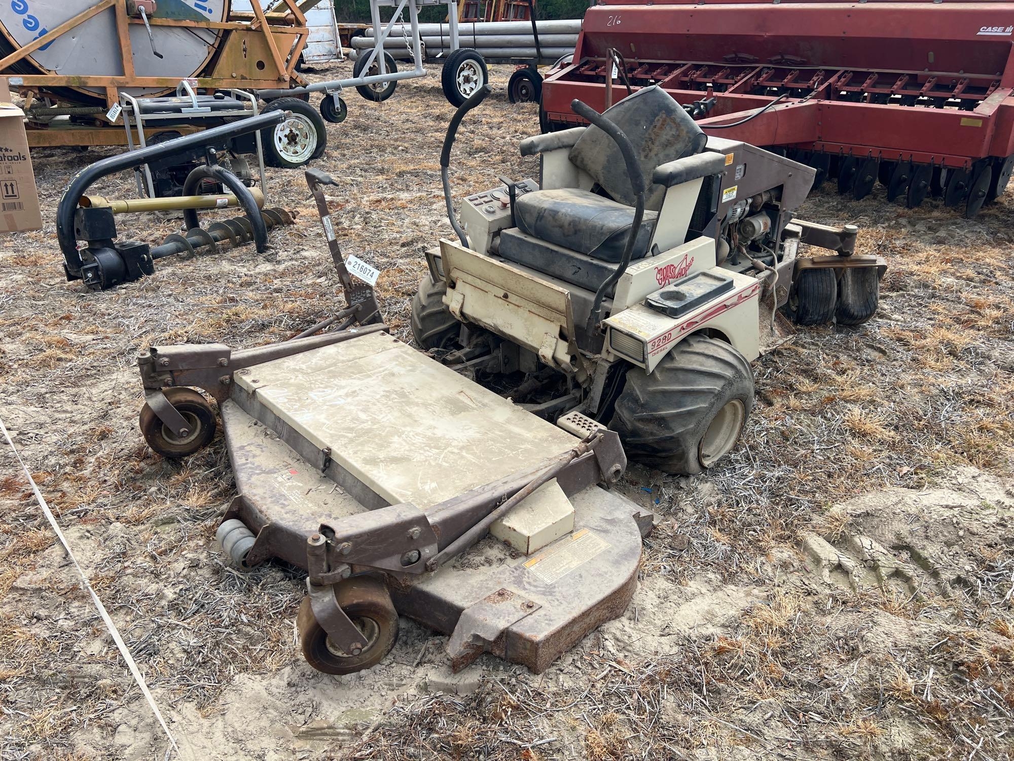 (INOP) GRASSHOPPER FRONT DECK MOWER (A64278)