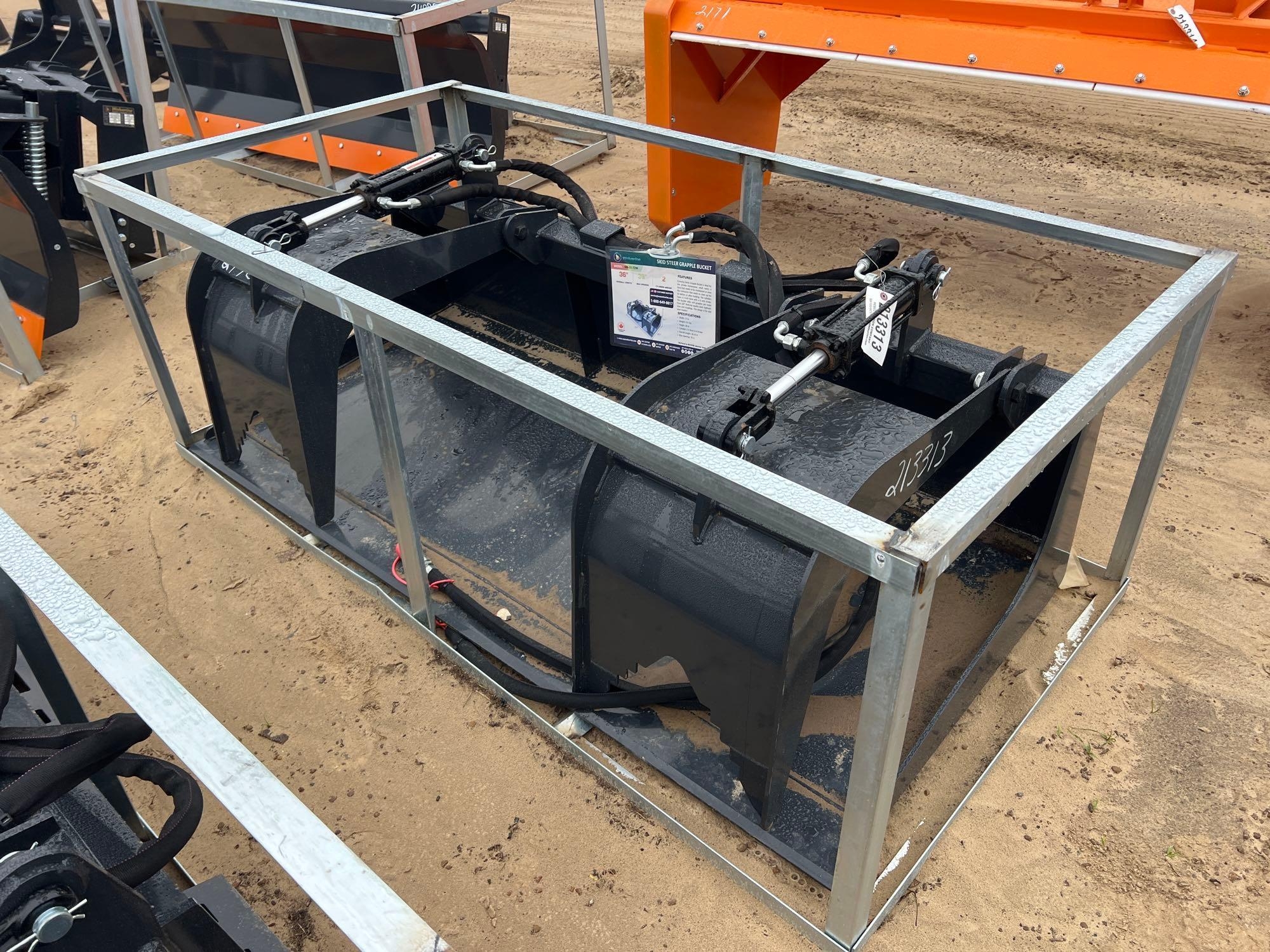 UNUSED WOLVERINE HYD GRAPPLE BUCKET (A64281)