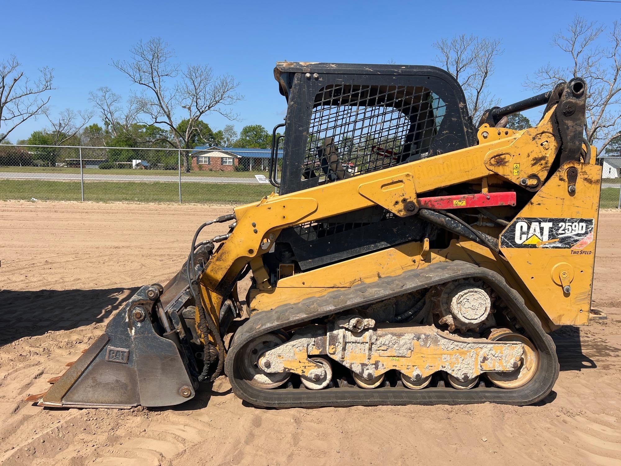 2014 CATERPILLAR 259D SKID STEER (A65053)