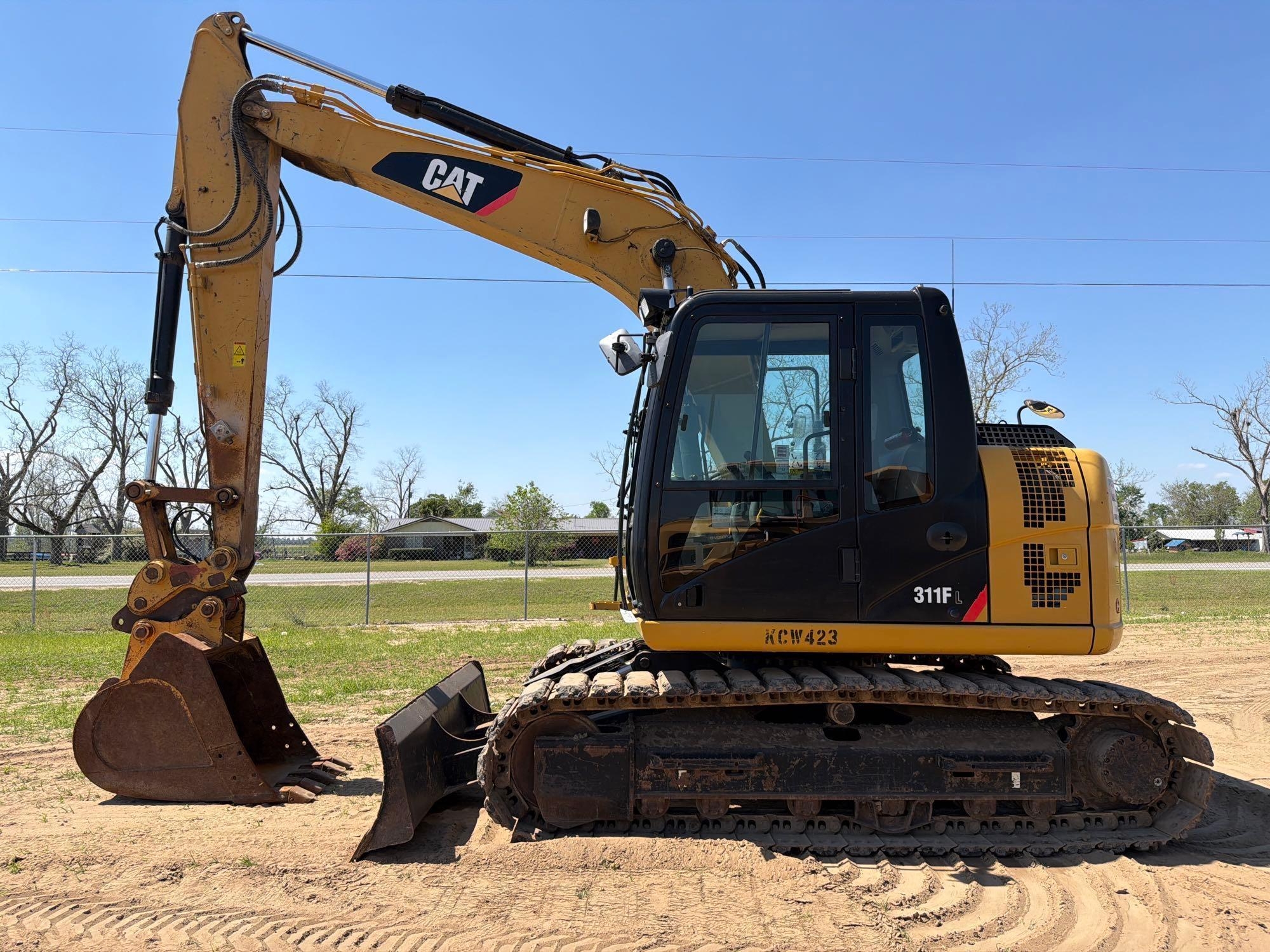2016 CATERPILLAR 311FL RR EXCAVATOR (A65053)