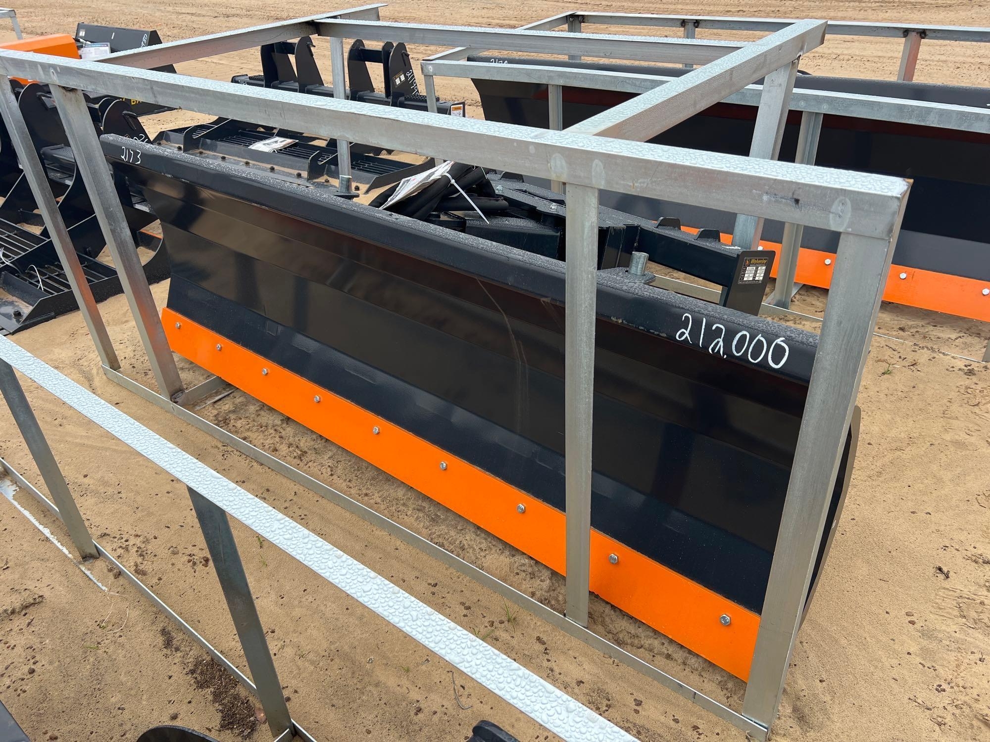 UNUSED WOLVERINE HYD SNOW PUSHER (A64281)