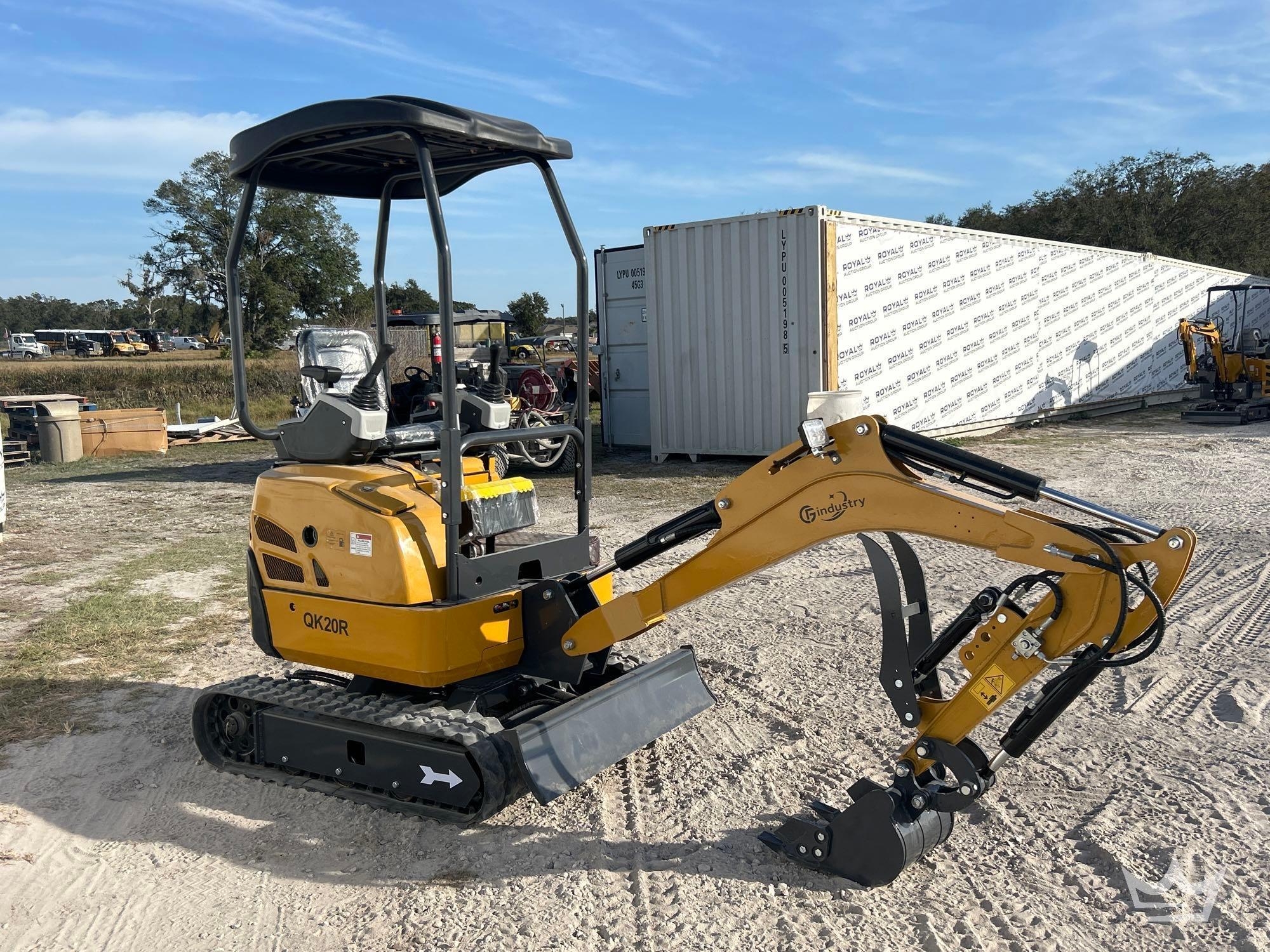 2025 CFG Industrial QK20R Mini Excavator (A59228)