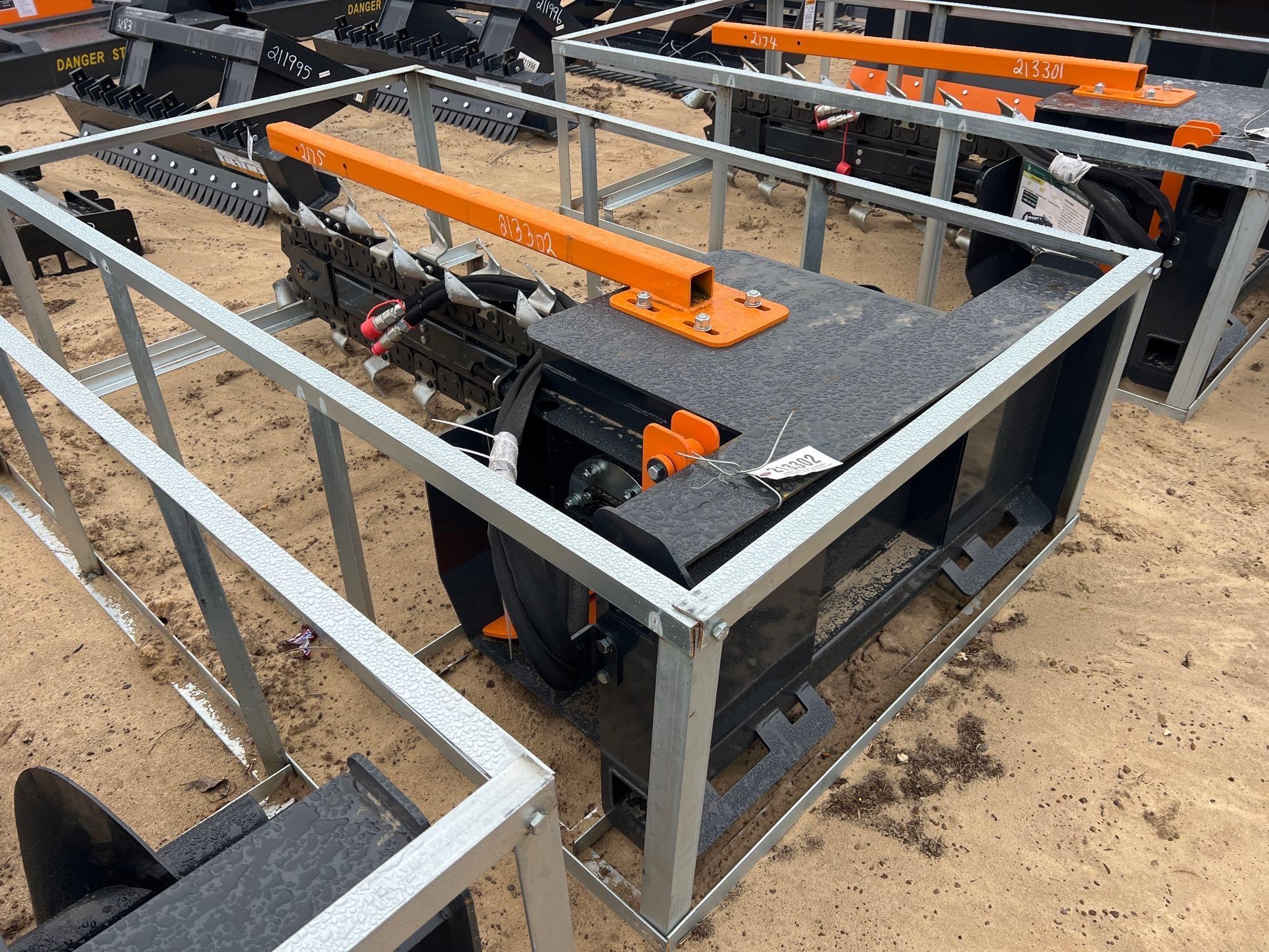 UNUSED WOLVERINE HYD TRENCHER (A64281)