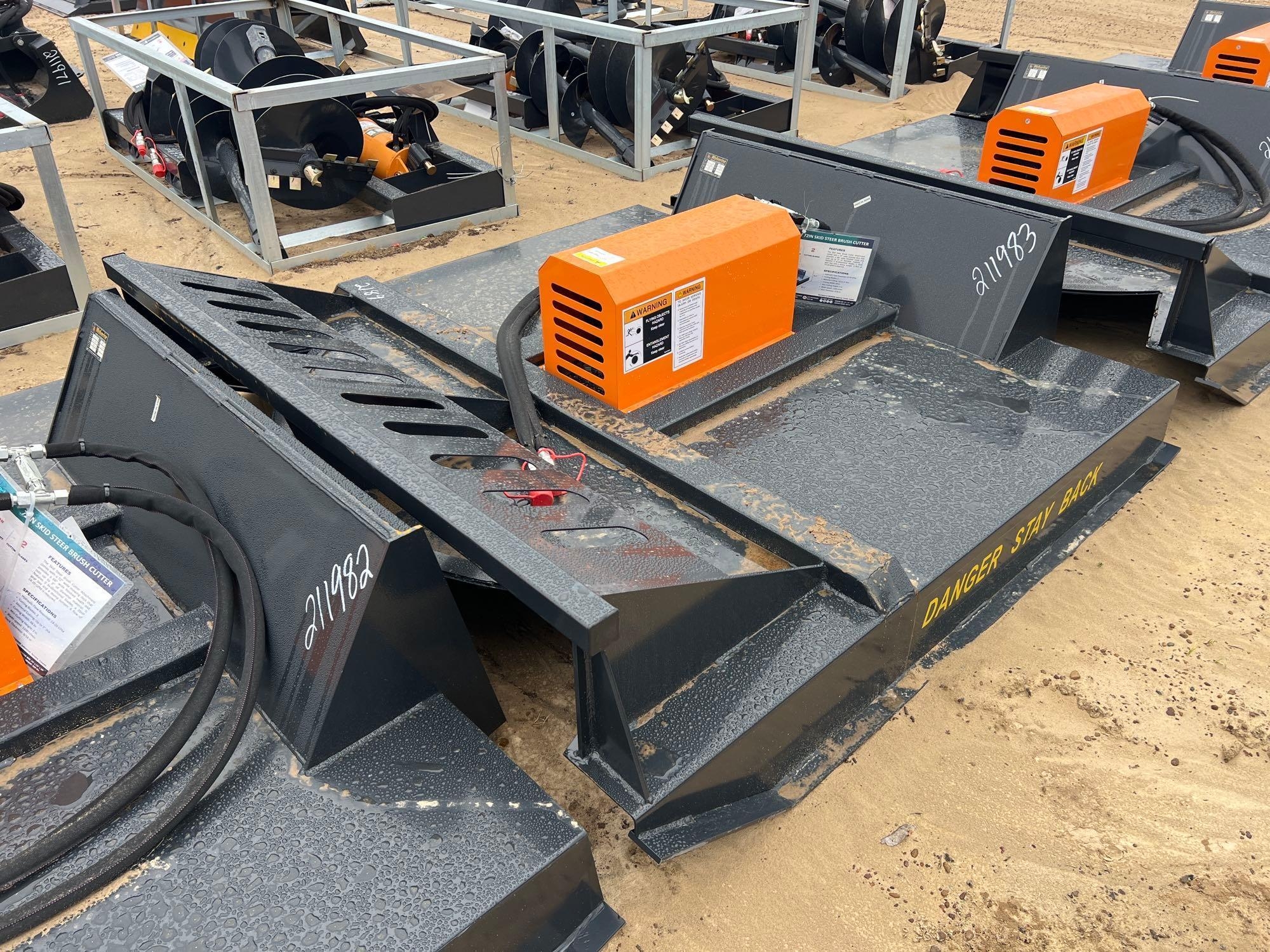 UNUSED WOLVERINE HYD BRUSH CUTTER (A64281)