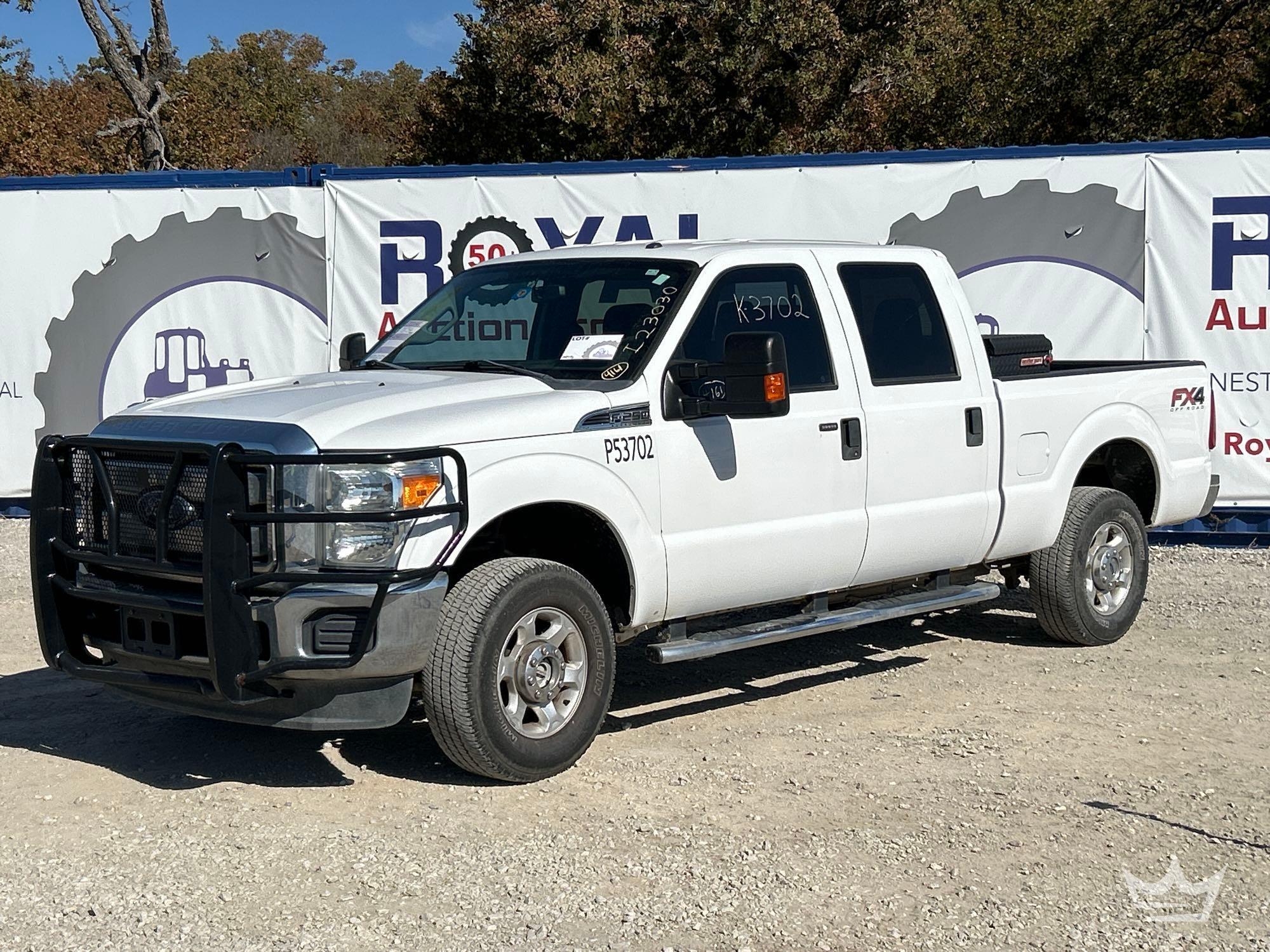 2014 Ford F-250 4x4 Crew Cab Pickup Truck (A55973)