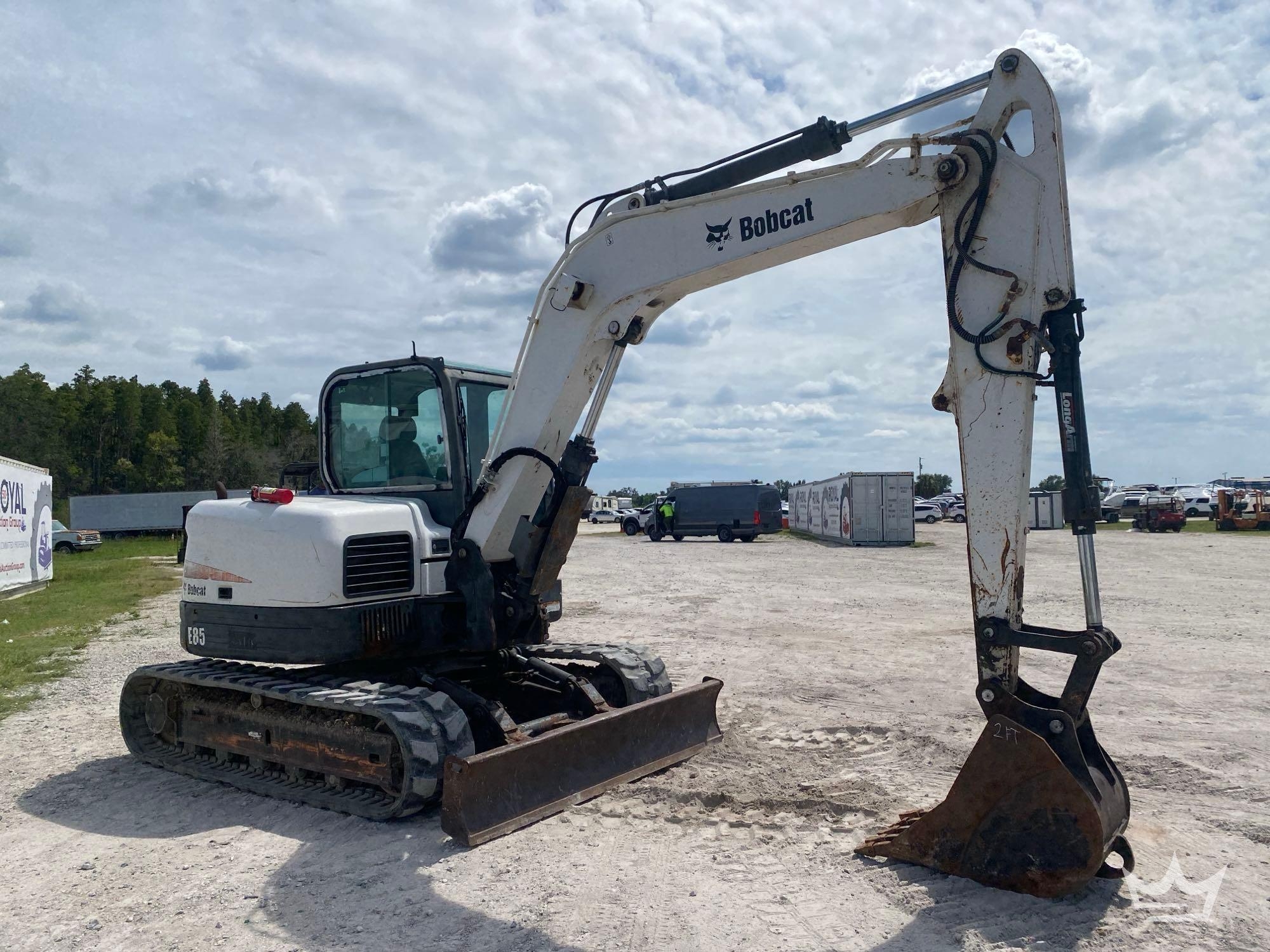 2016 Bobcat E85 Midi Excavator (A59228)