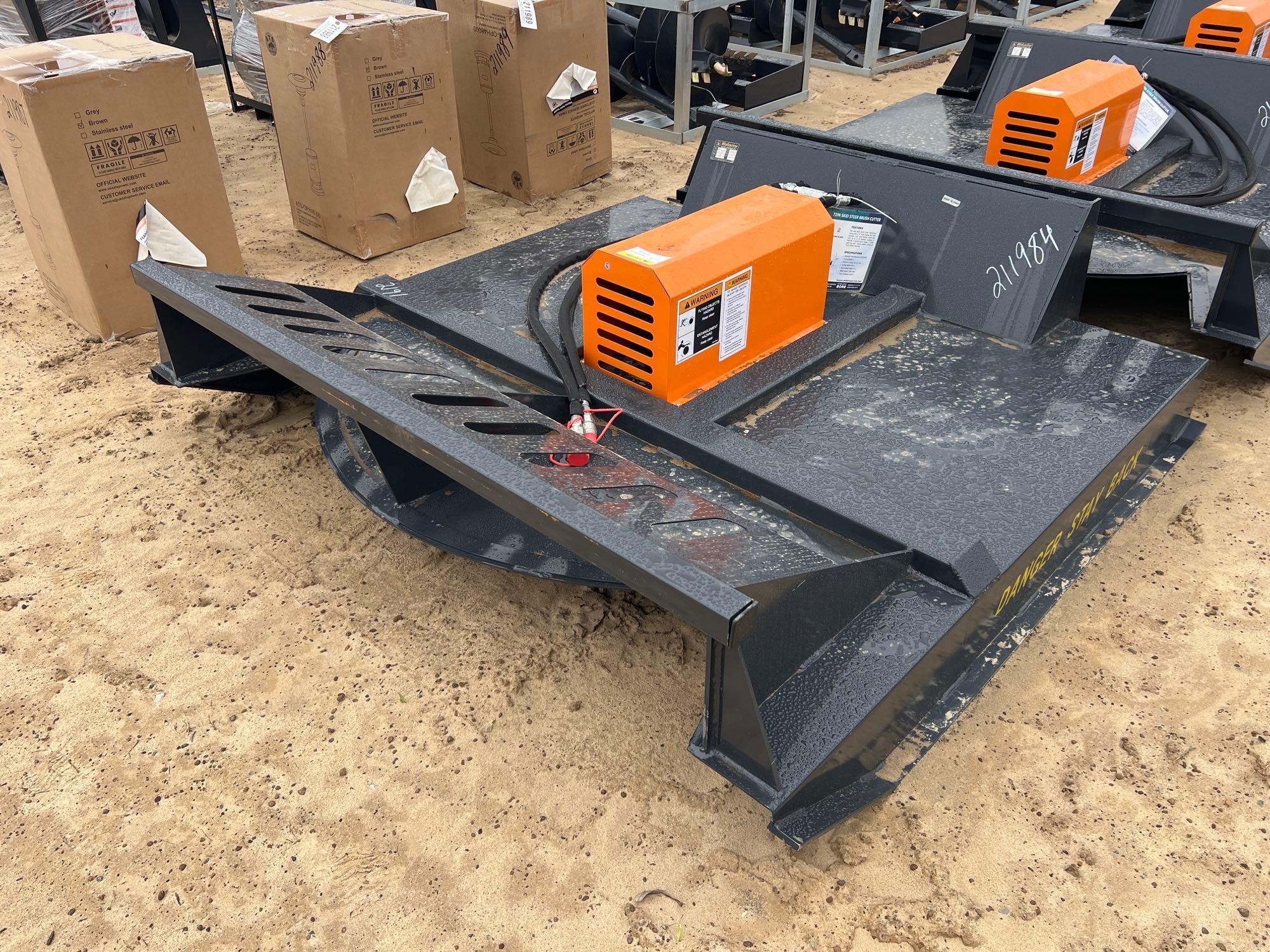 UNUSED WOLVERINE HYD BRUSH CUTTER (A64281)