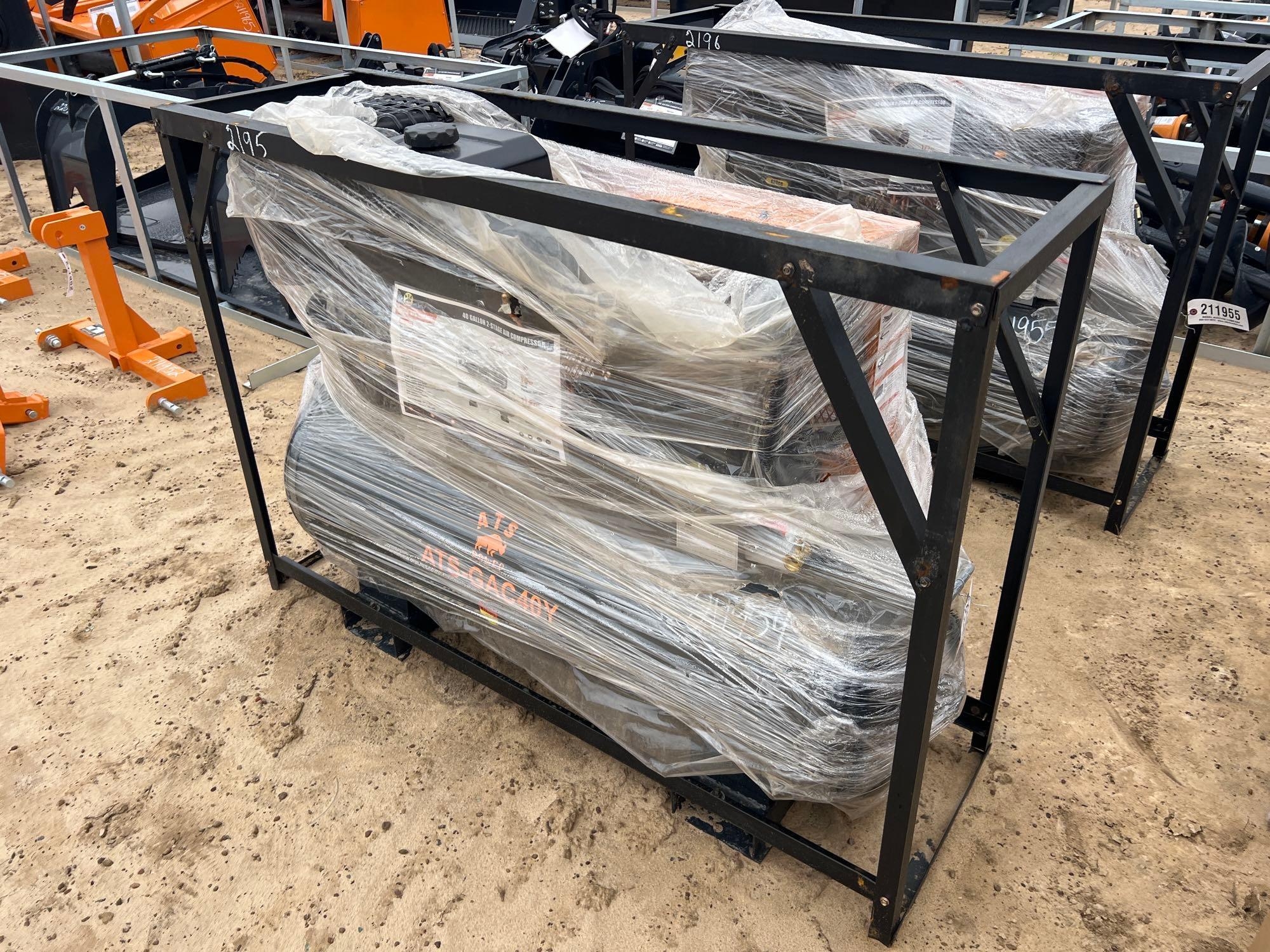 UNUSED ATSPOWER 40 GALLON AIR COMPRESSOR (A64281)