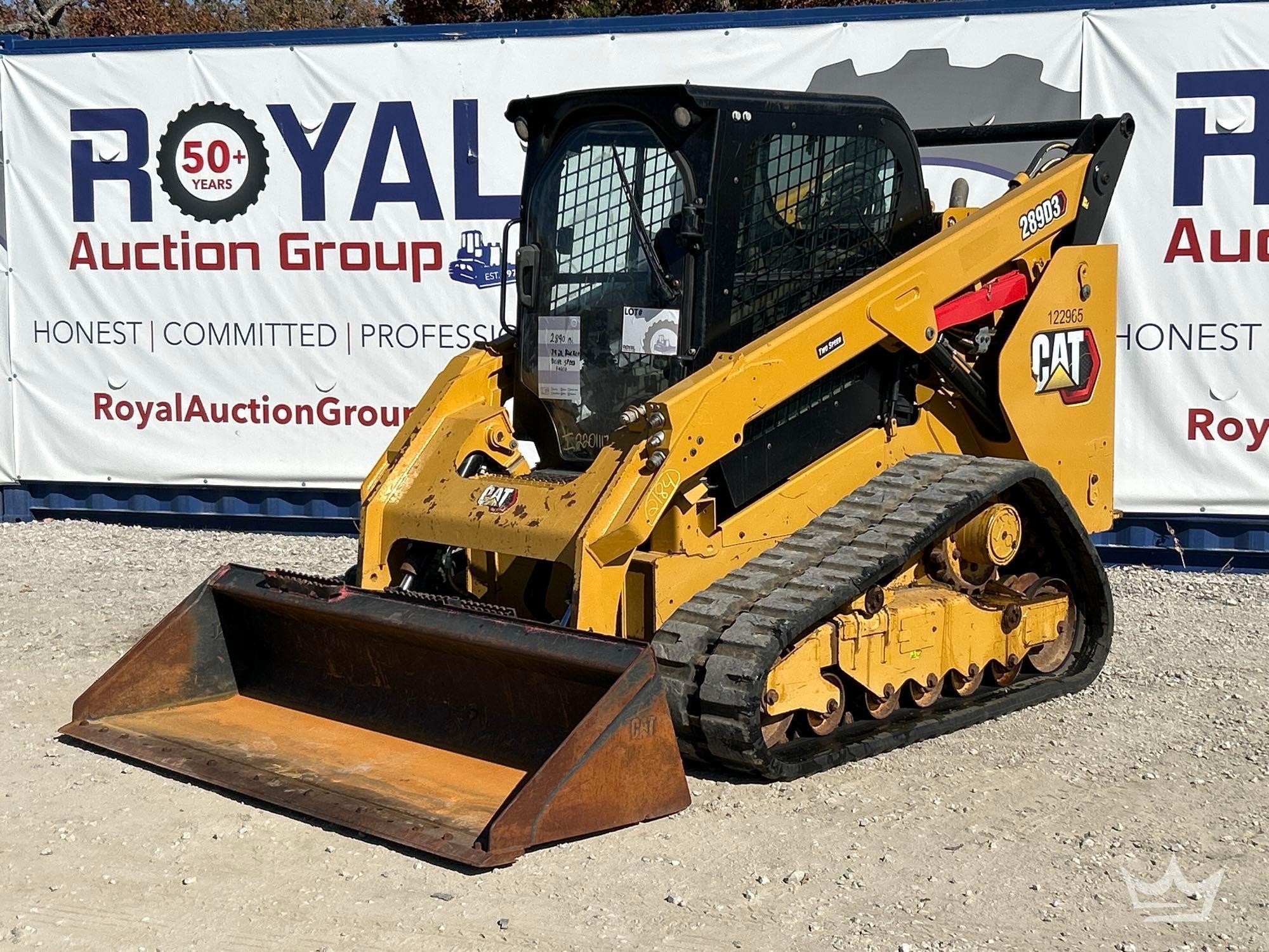 2021 Caterpillar 289D3 Compact Track Loader Skid Steer (A55973)