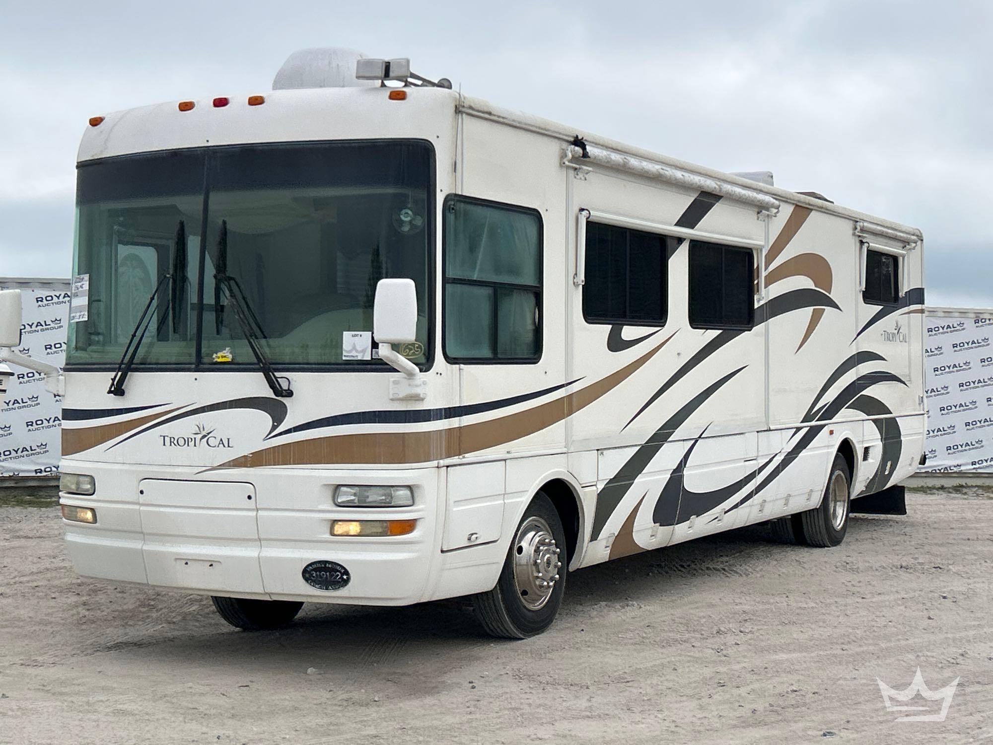 2005 Freightliner Tropi-cal T396 39ft. Class A Motorhome (A64557)