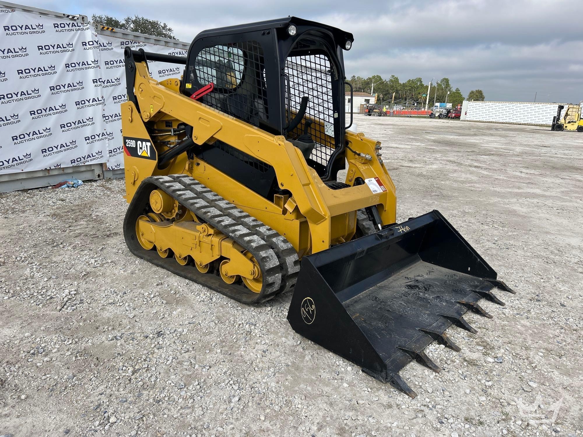 2019 Caterpillar 259D Compact Track Loader Skid Steer (A59228)