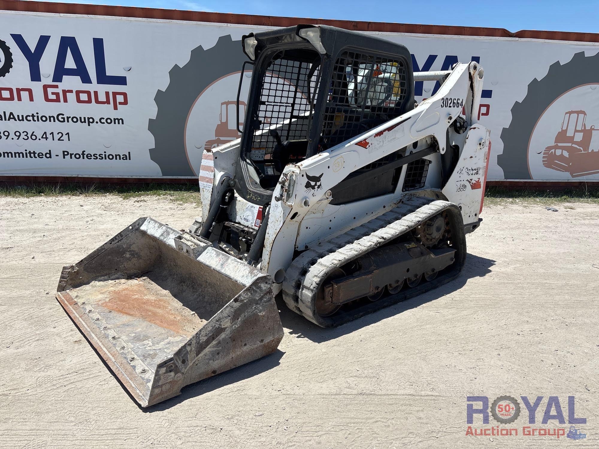 2018 Bobcat T590 Two Speed Compact Track Loader Skid Steer (A50322)